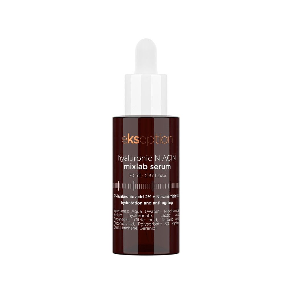 Serum Giảm Mụn, Xóa Thâm Ekseption Hyaluronic Niacin Mixlab 75ml (R) (HSD: 9/29)
