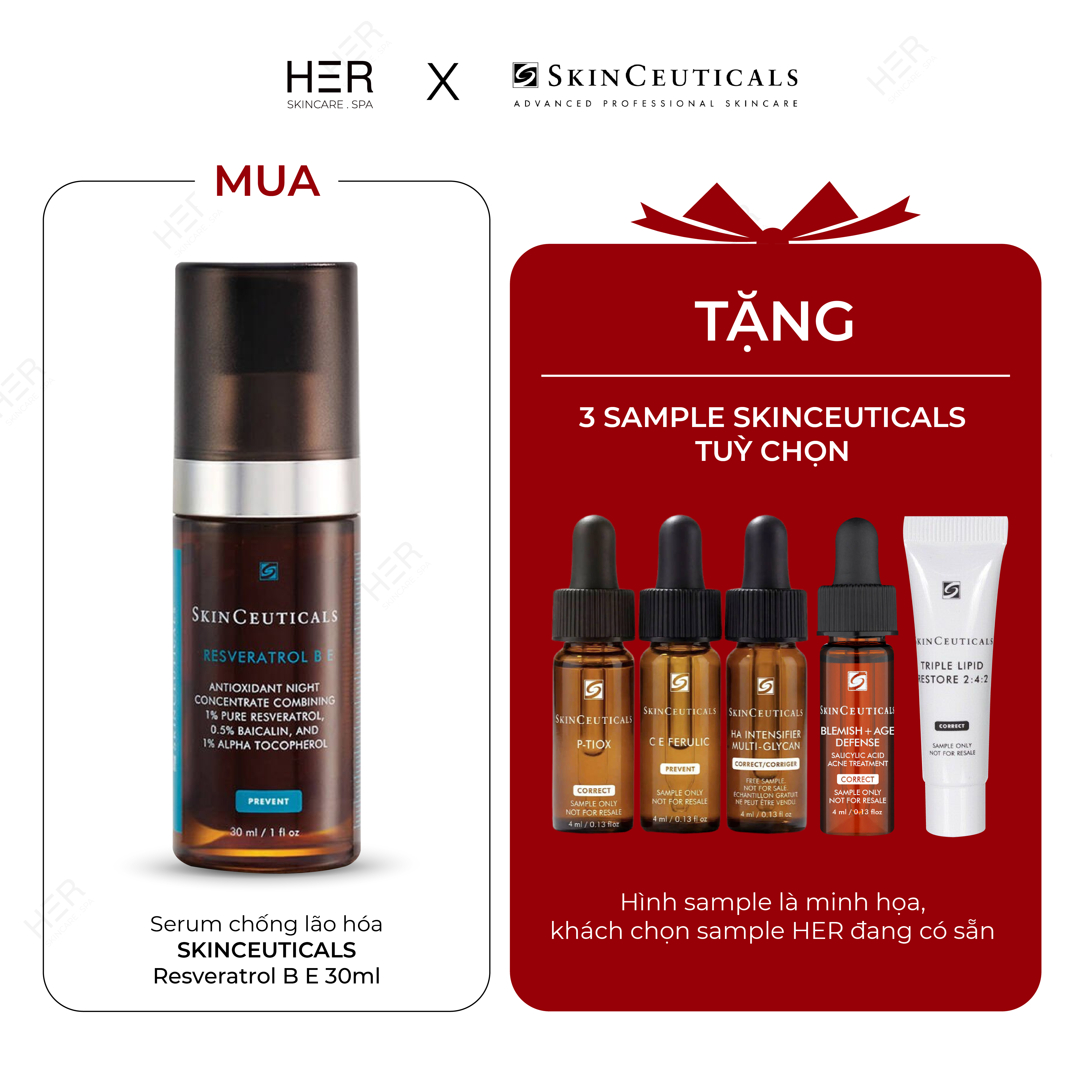 Serum chống lão hóa SkinCeuticals Resveratrol B E 30ml (B) (R