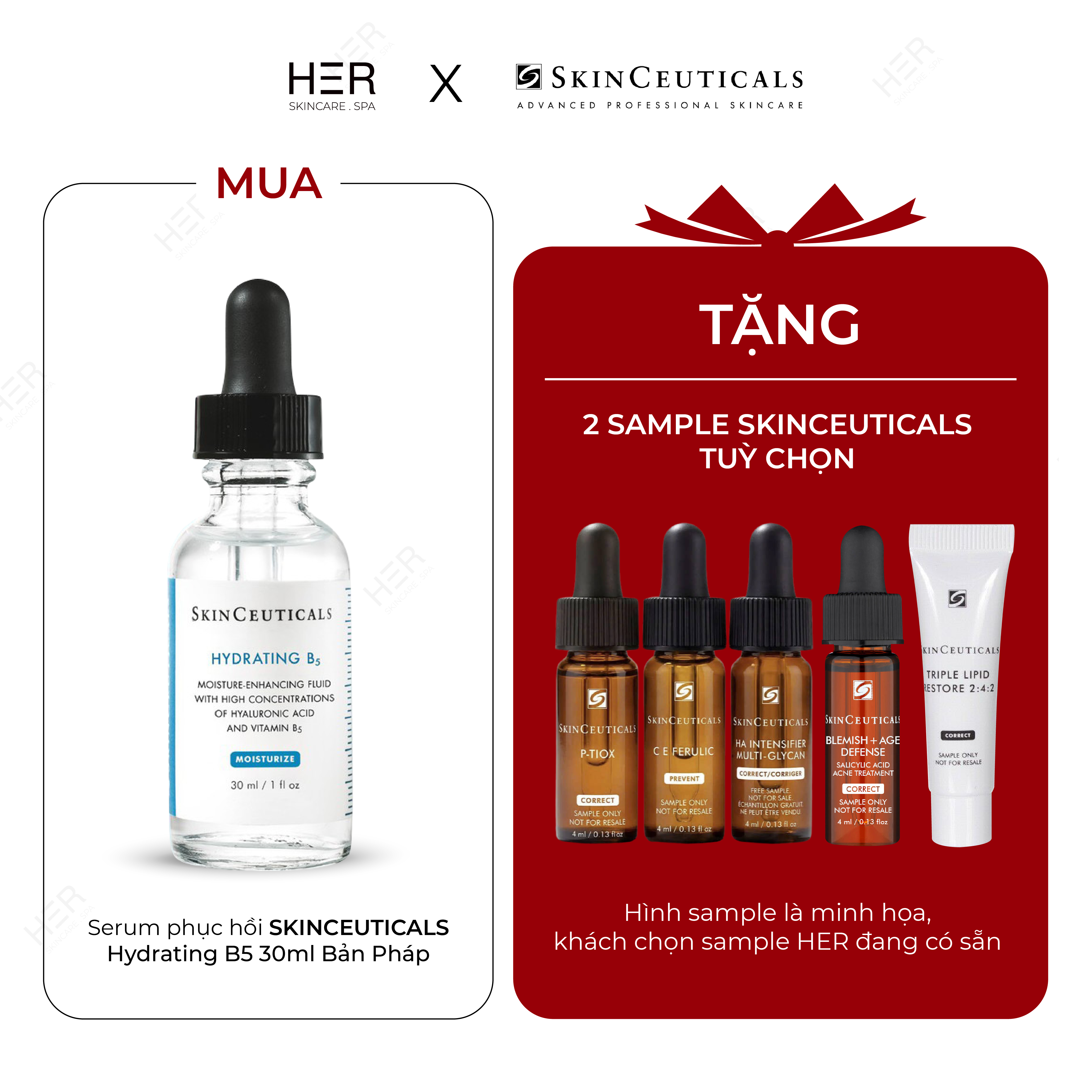 Serum Cấp Ẩm Phục Hồi | SkinCeuticals Hydrating B5 | 30 ml
