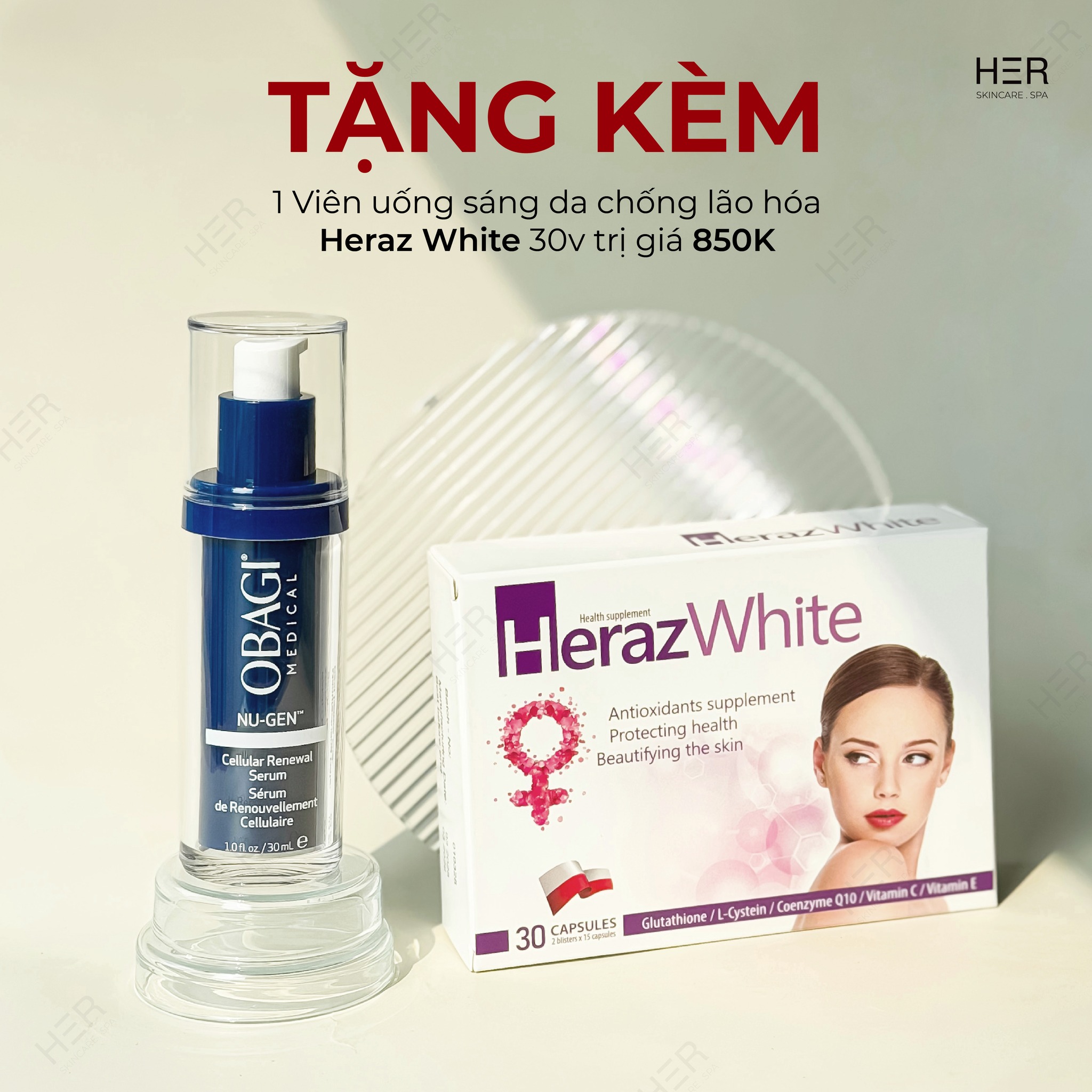 Serum trẻ hóa da cấp độ tế bào Obagi Nu - Gen 30ml (R) (HSD: 10/29)