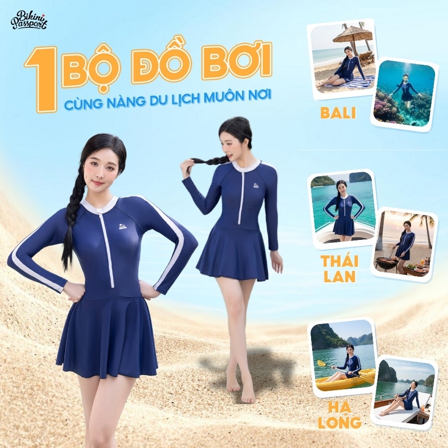 1 Bộ Đồ Bơi – Cùng Nàng Đi Du Lịch Muôn Nơi
