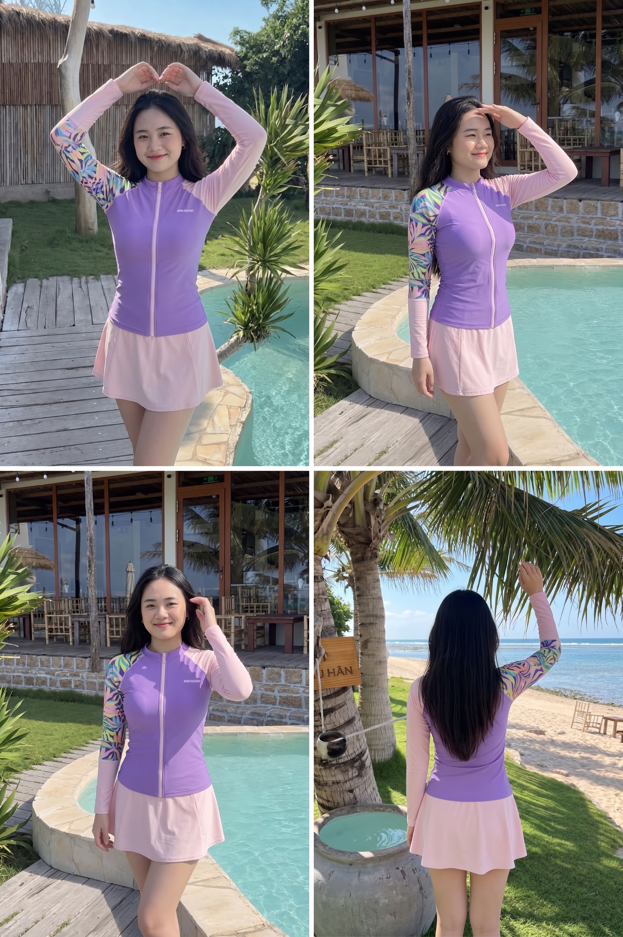 Áo bơi dài tay DTF - BS540_PP