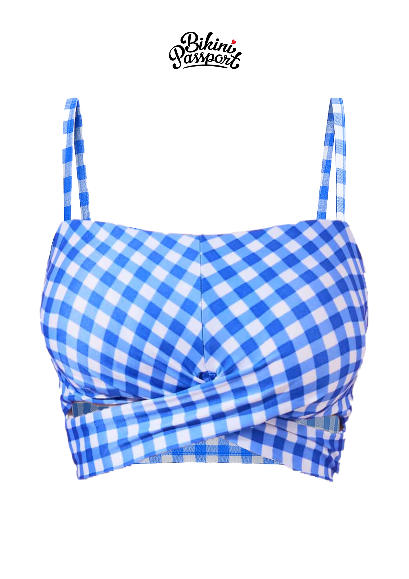 Áo bơi lẻ croptop hai dây - Caro