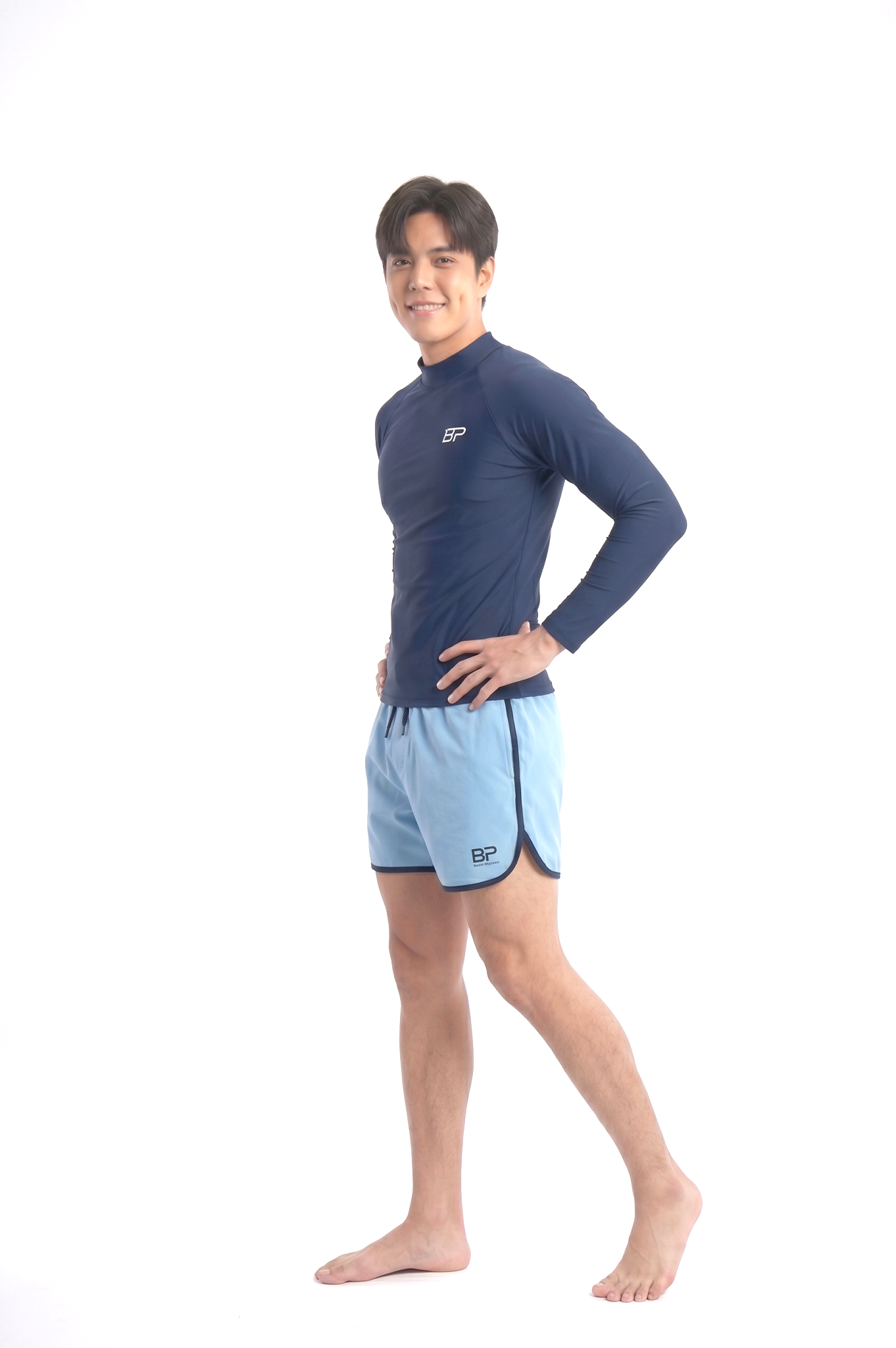 Áo bơi nam tay dài - BSV010_NV