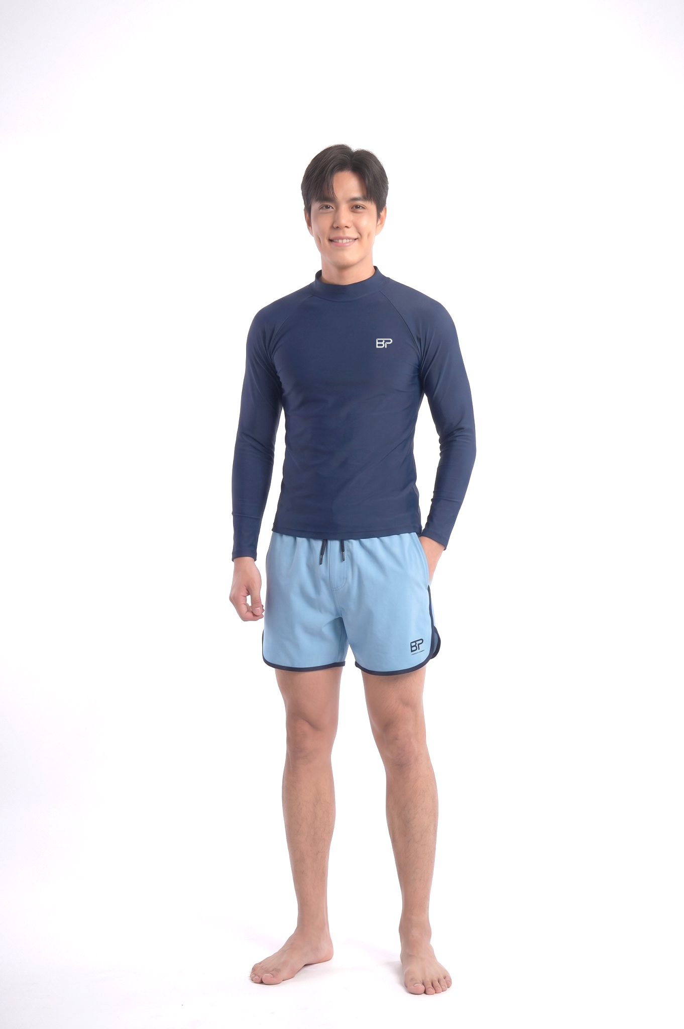 Áo bơi nam tay dài - BSV010_NV