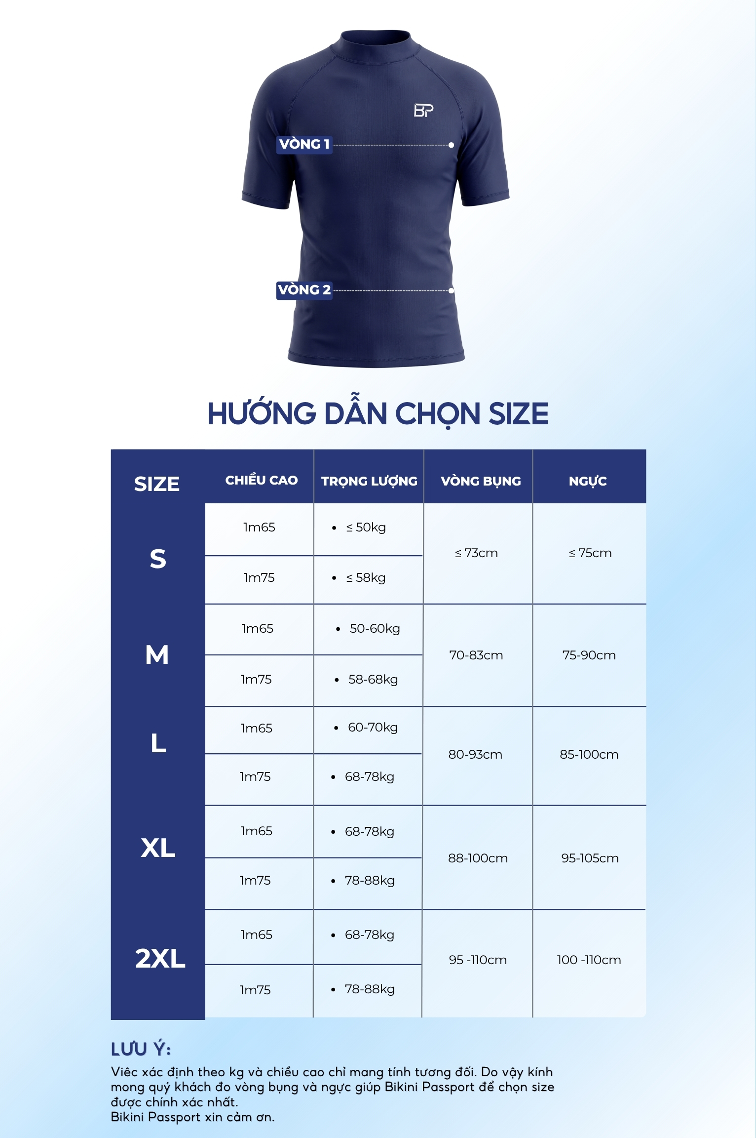 Áo bơi nam tay ngắn - BSV011_NV