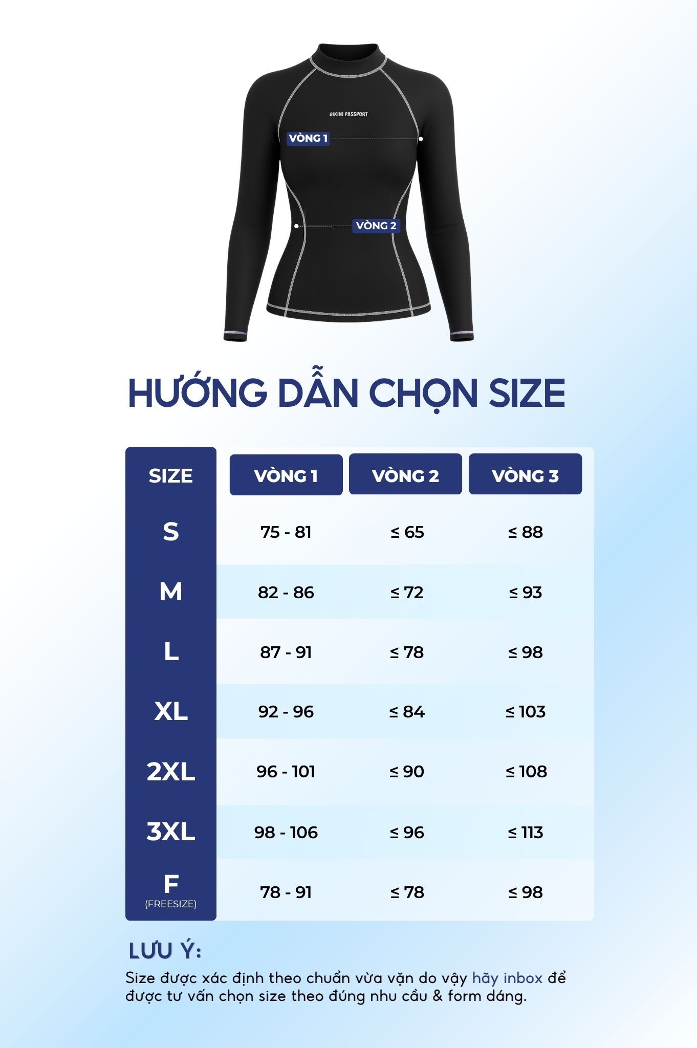 Áo bơi tay dài may 4 kim - Đen Trắng
