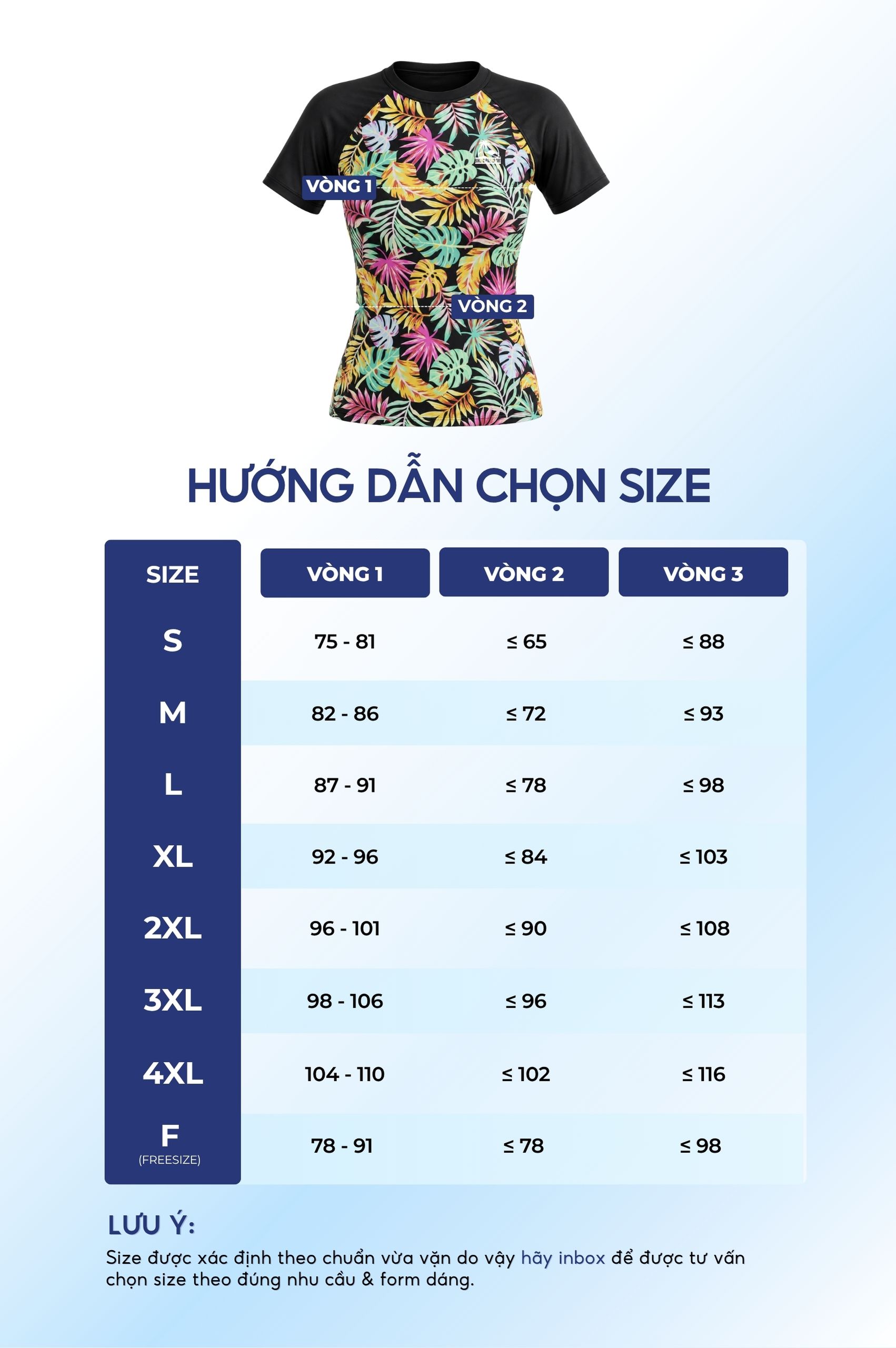 Áo bơi tay ngắn phối họa tiết - BSV270_HOT