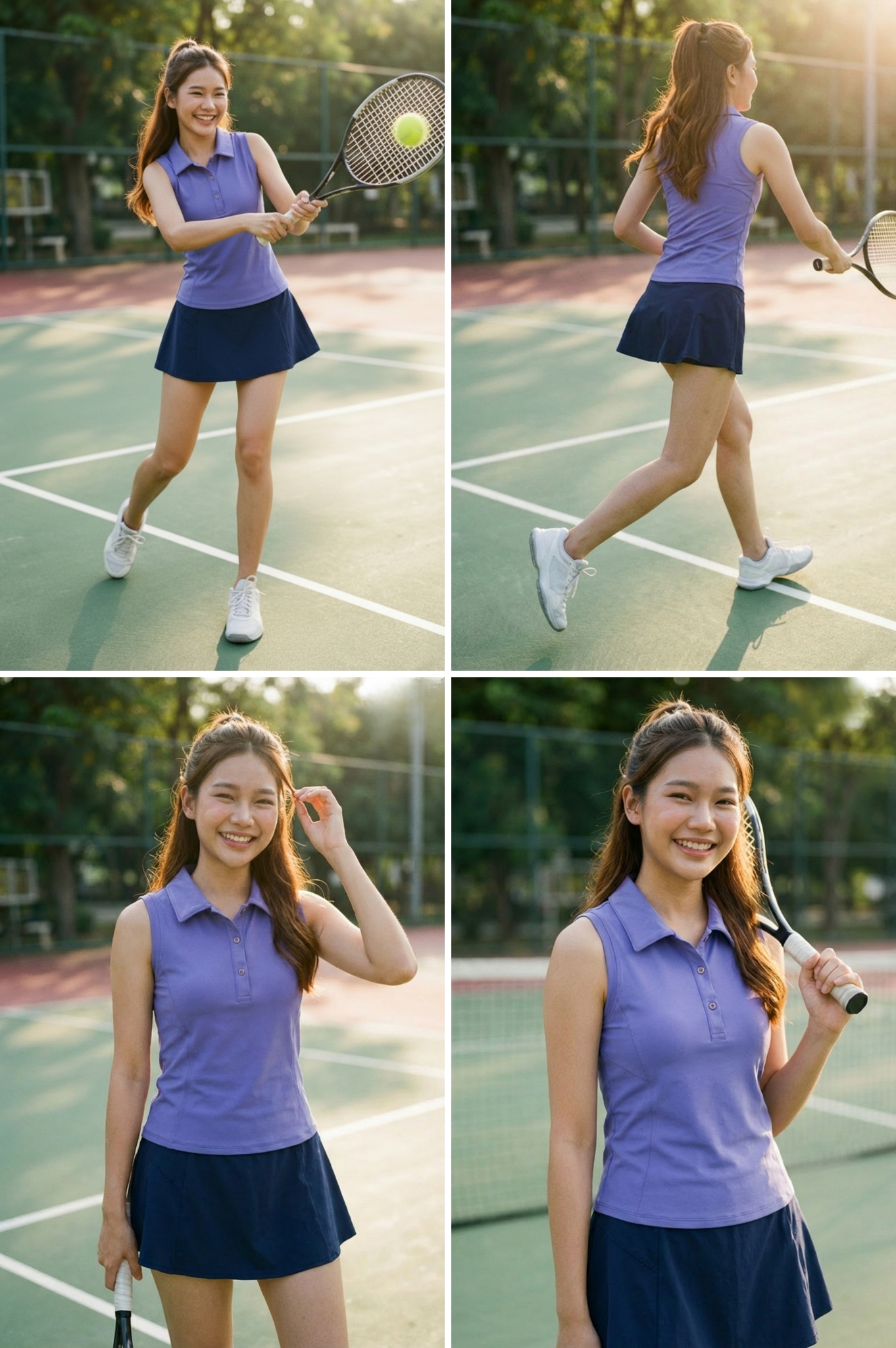 Áo tập thể thao cổ bẻ - BG134_XT