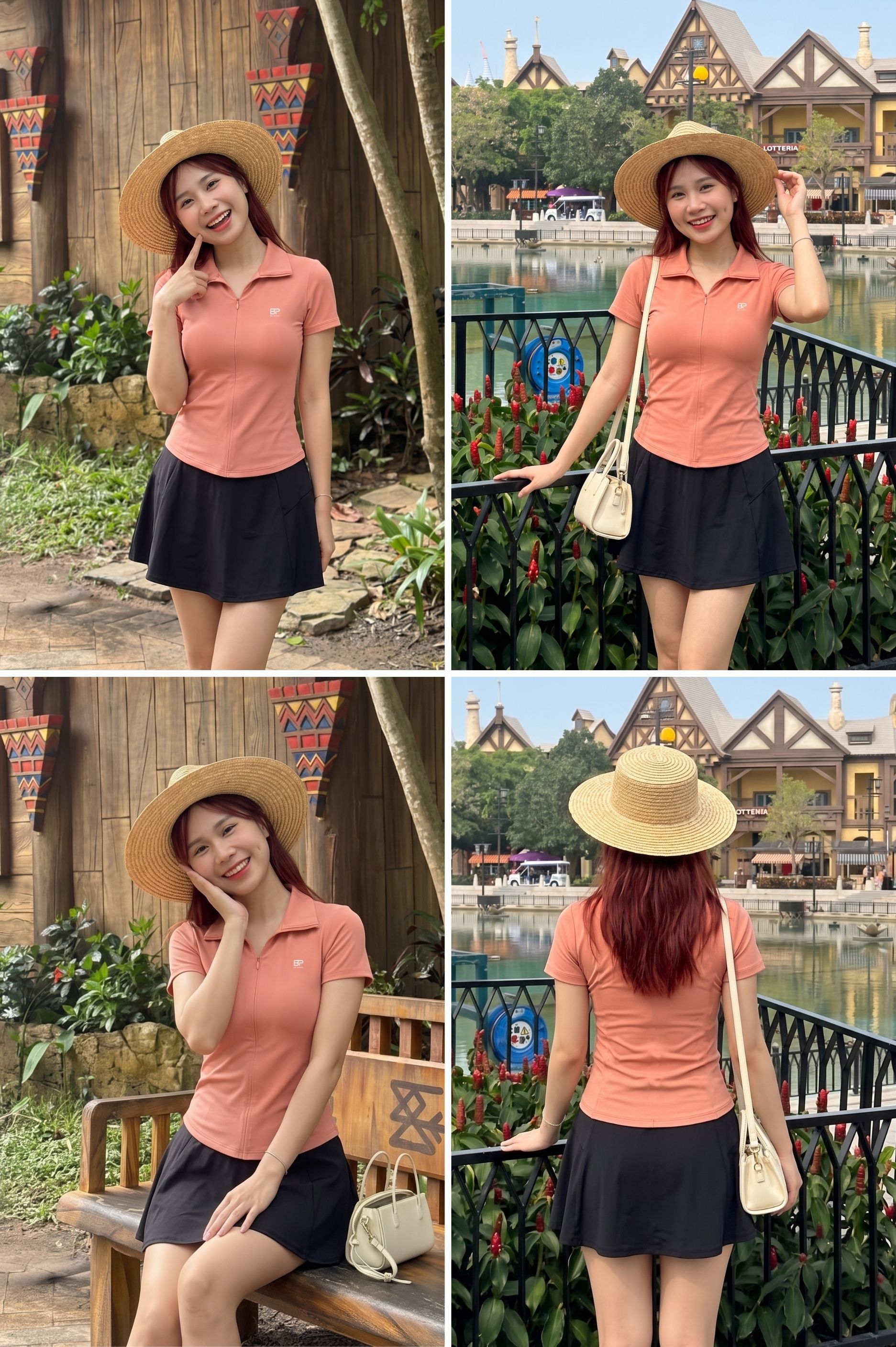 Áo tập thể thao tay ngắn - BG135_CD