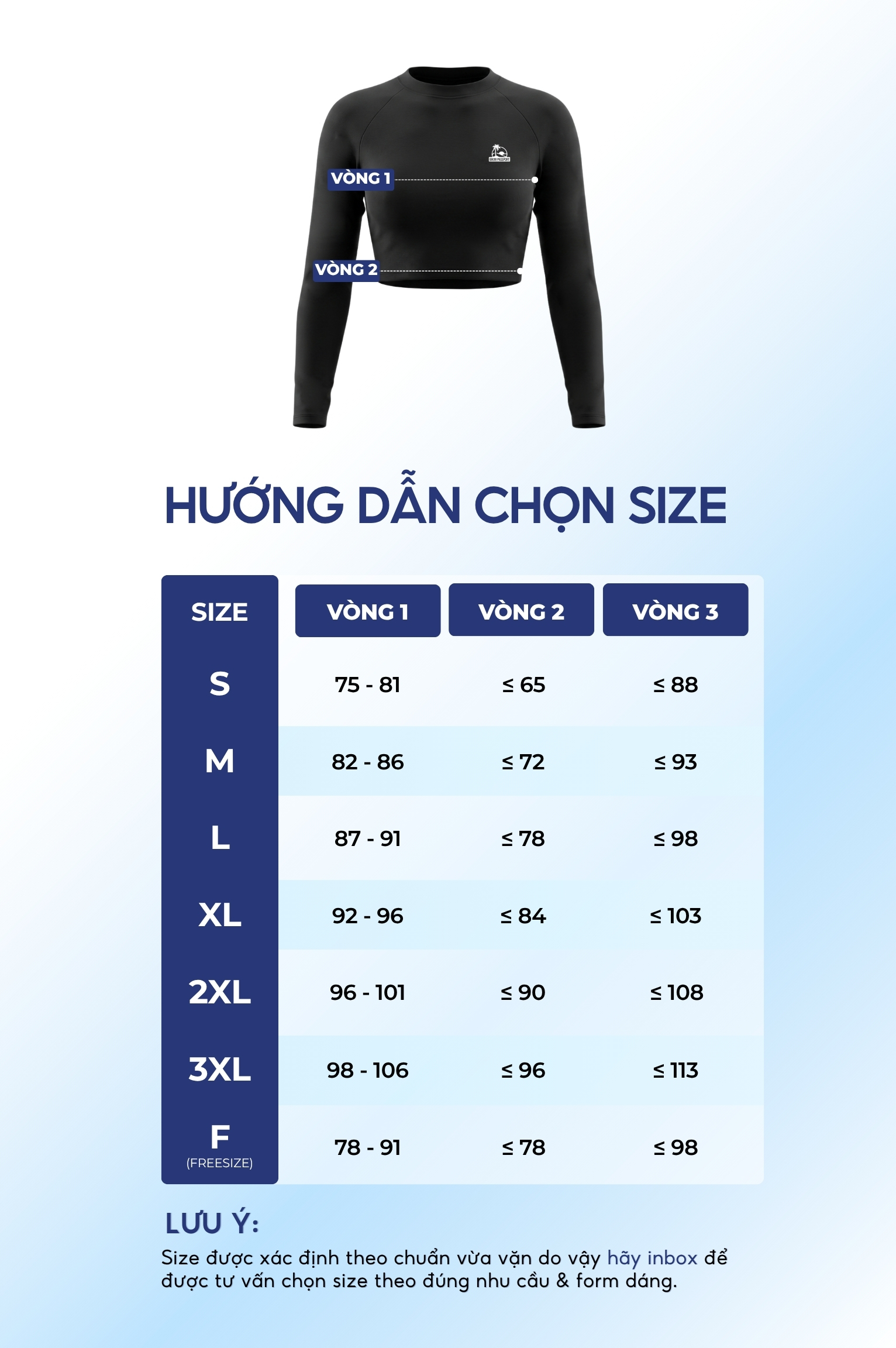 Áo tay dài croptop - BSV202_BL