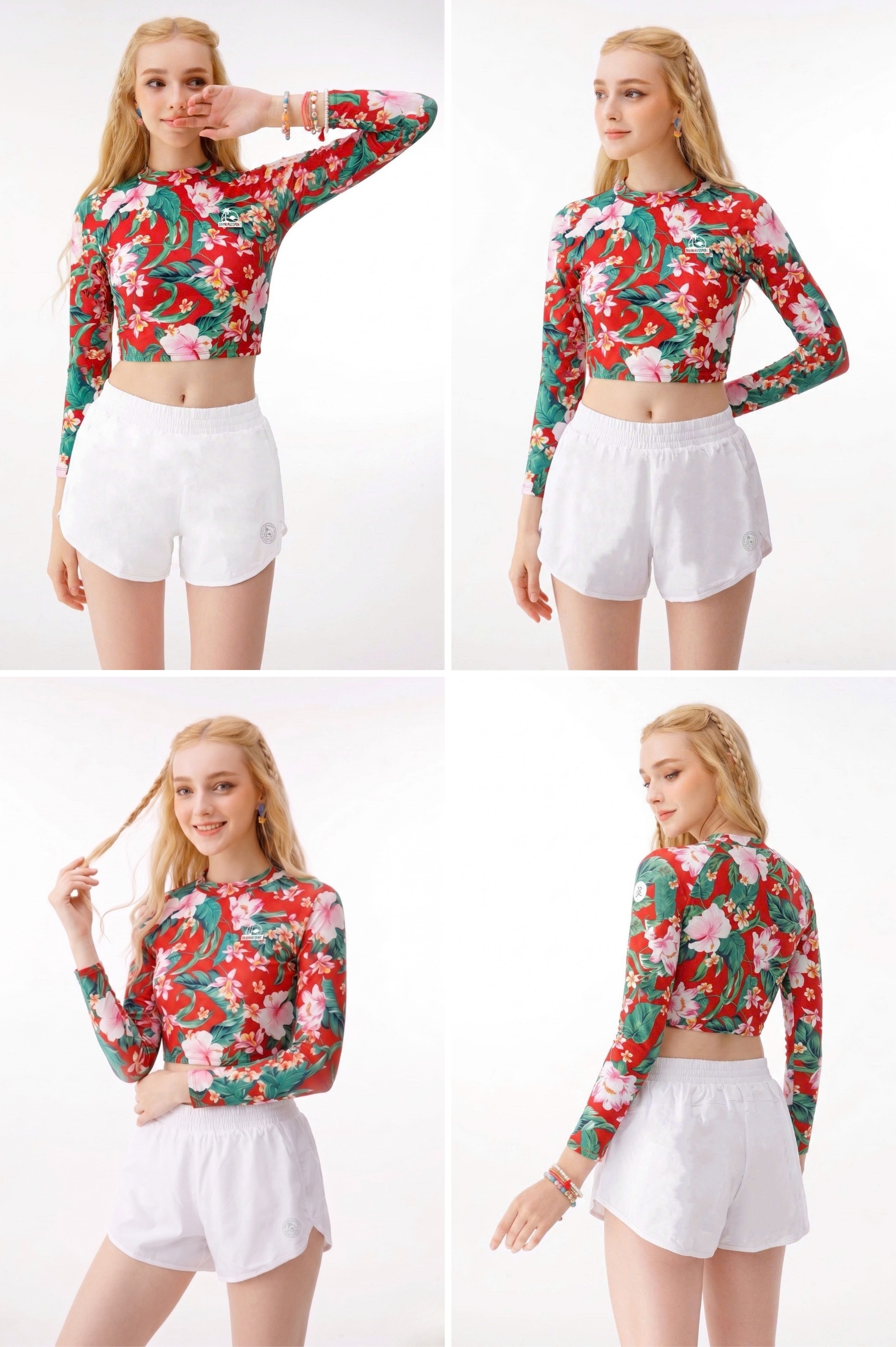 Áo tay dài croptop - BSV202_RD