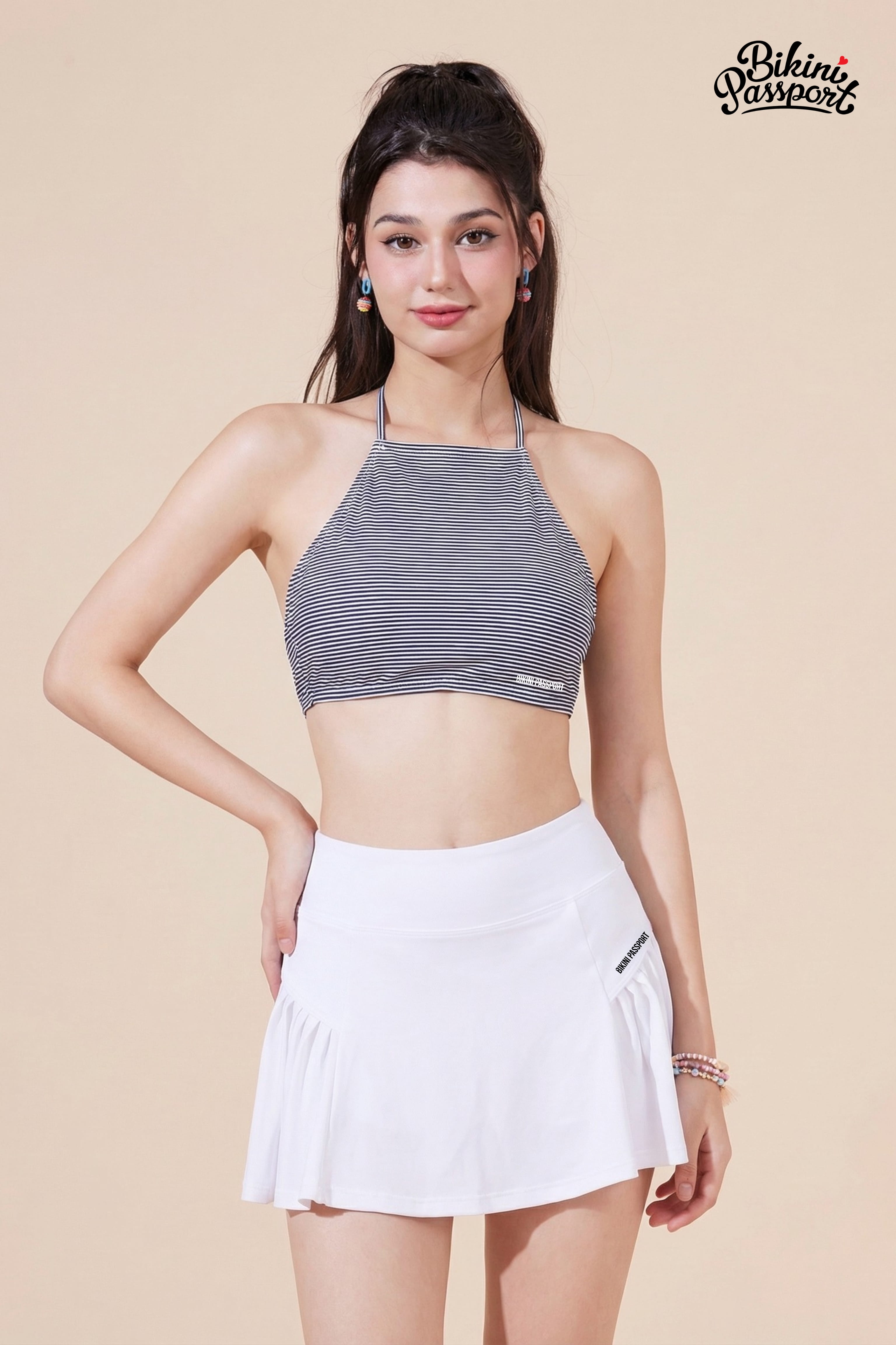 Áo yếm lẻ - Kẻ sọc