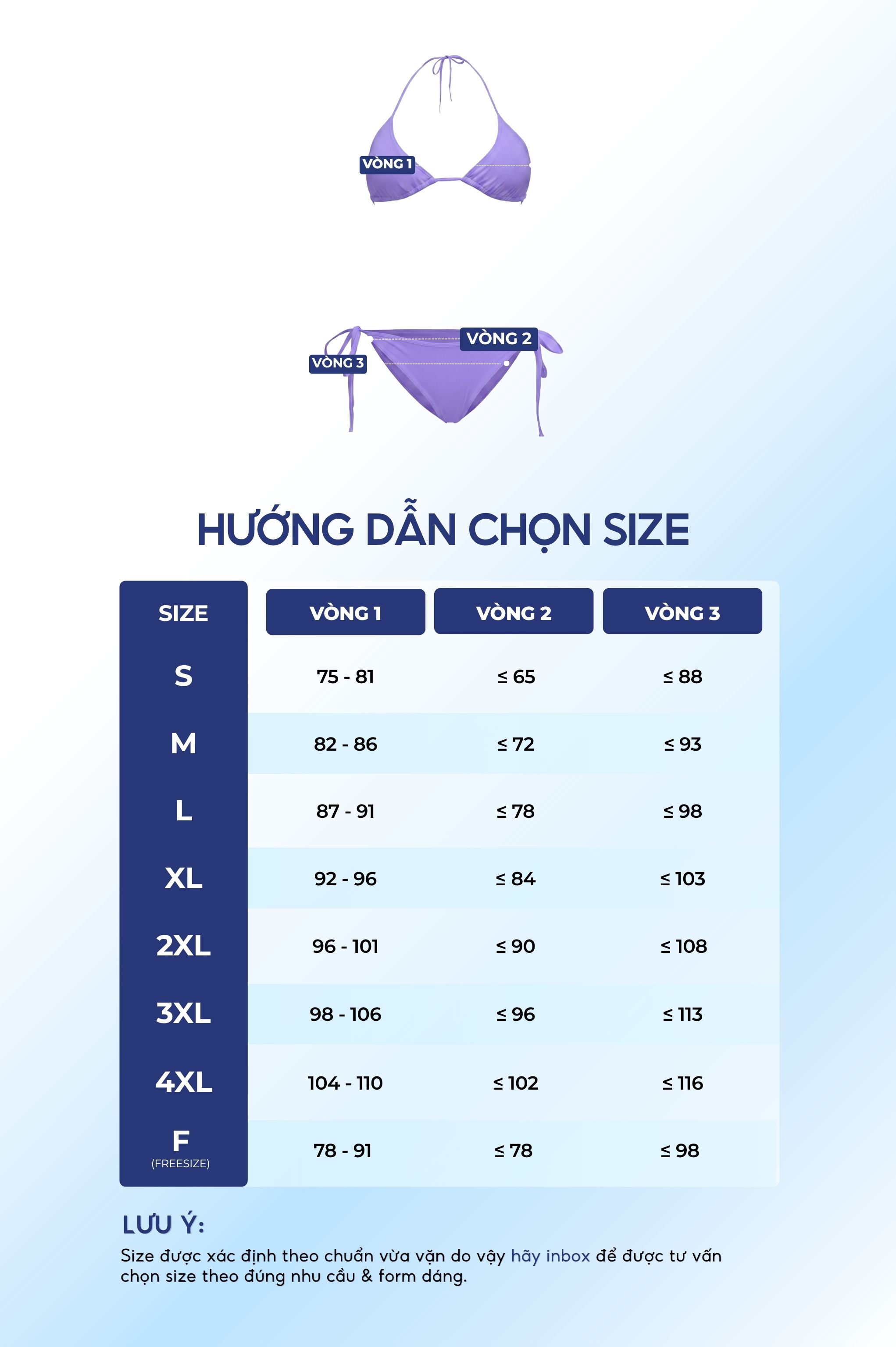 Bikini quần áo tam giác - BSV143_PP