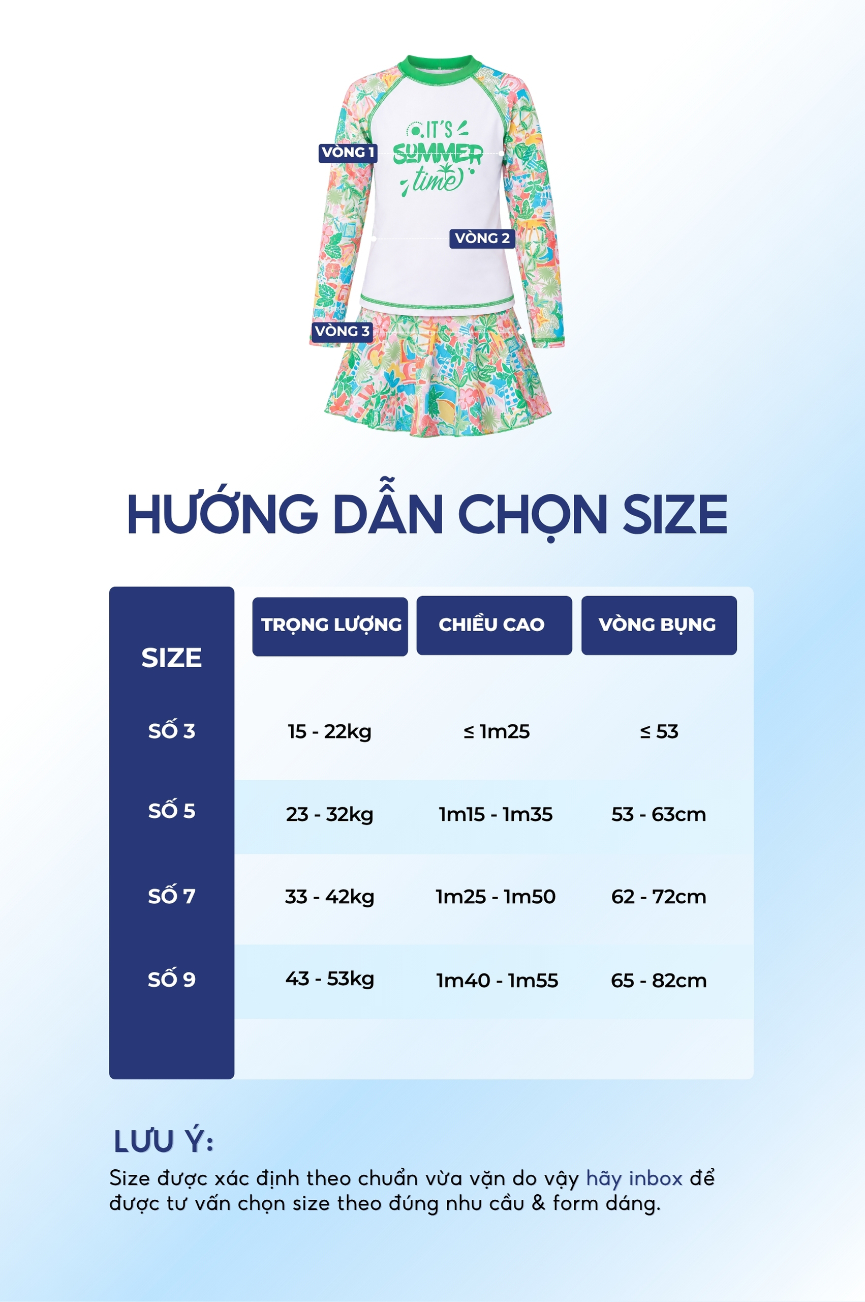 Đồ bơi bé Gái hai mảnh váy áo tay lửng - KD024_HOT