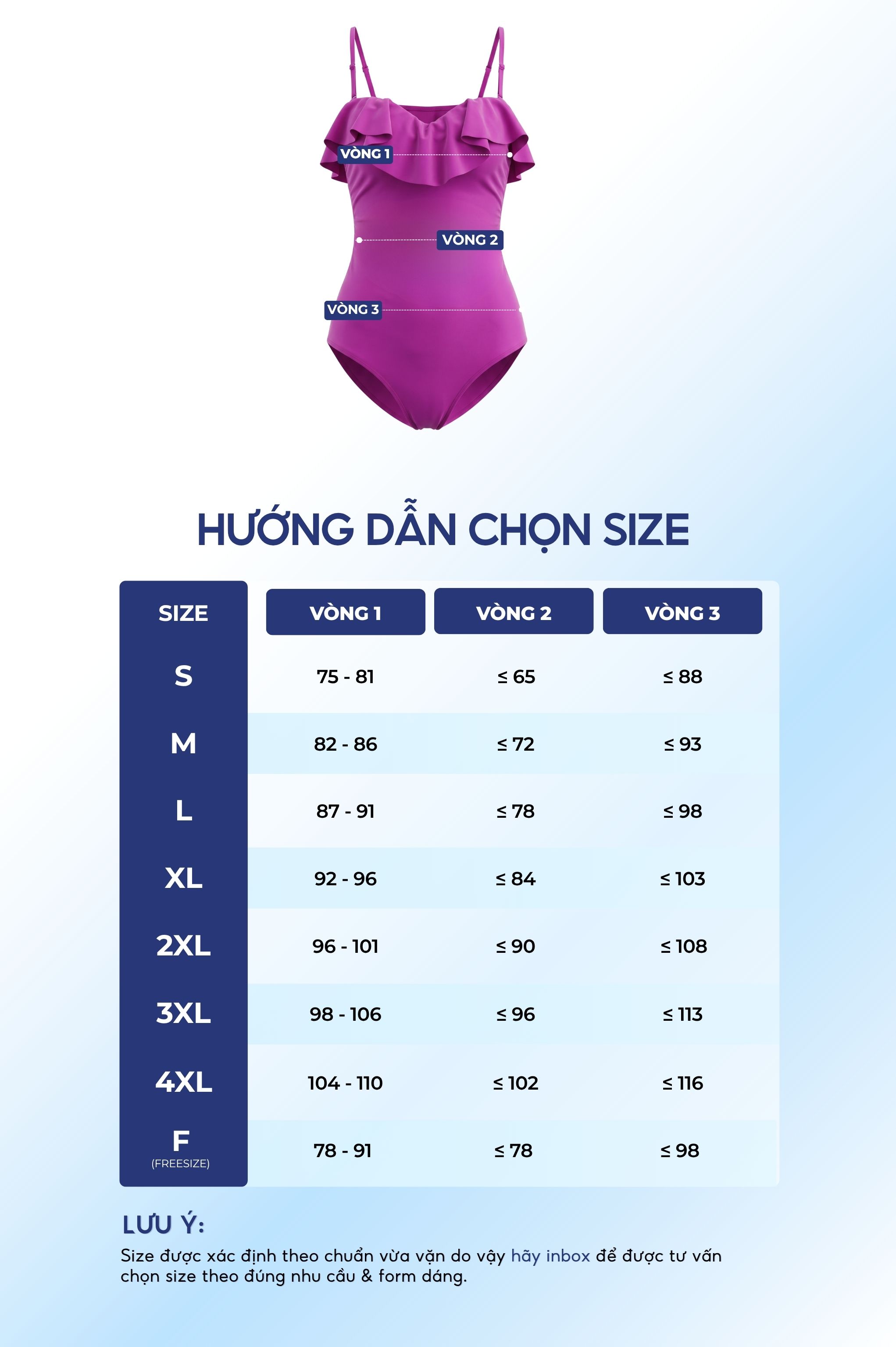 Đồ bơi bèo ngực kiểu liền thân - Tím