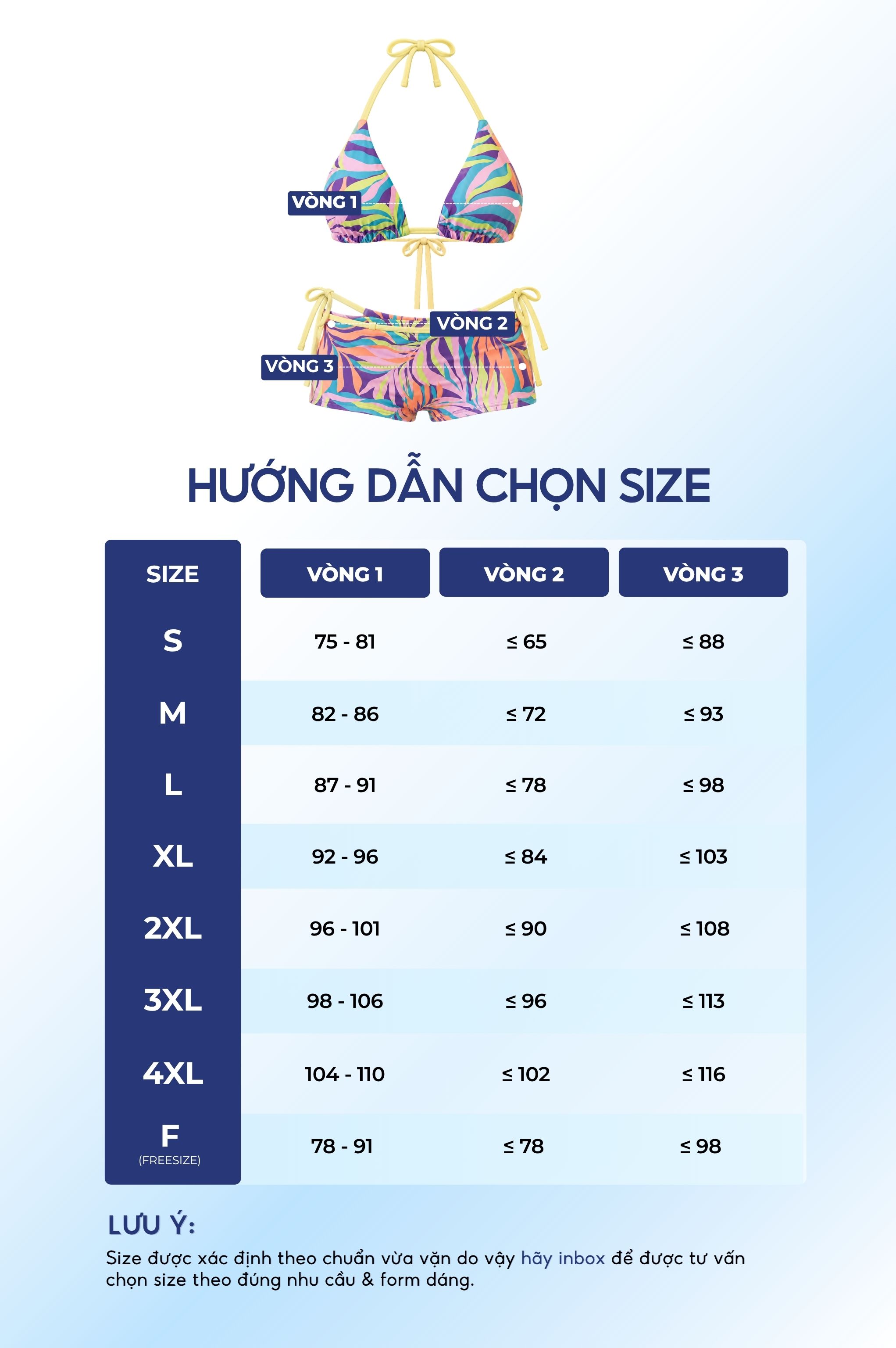 Đồ bơi ba mảnh quần 2 lớp - BS582_PP