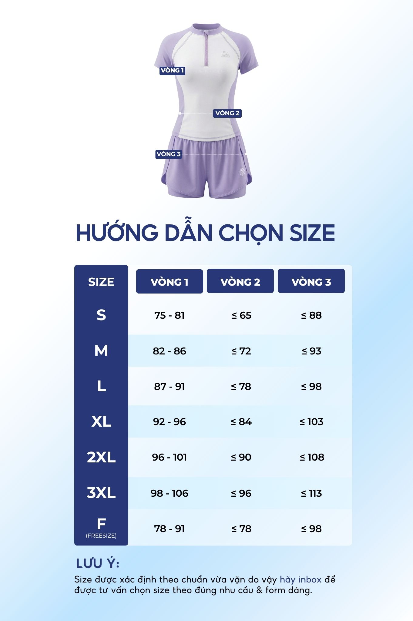 Đồ bơi hai mảnh tay ngắn short 2 lớp DTF - Tím