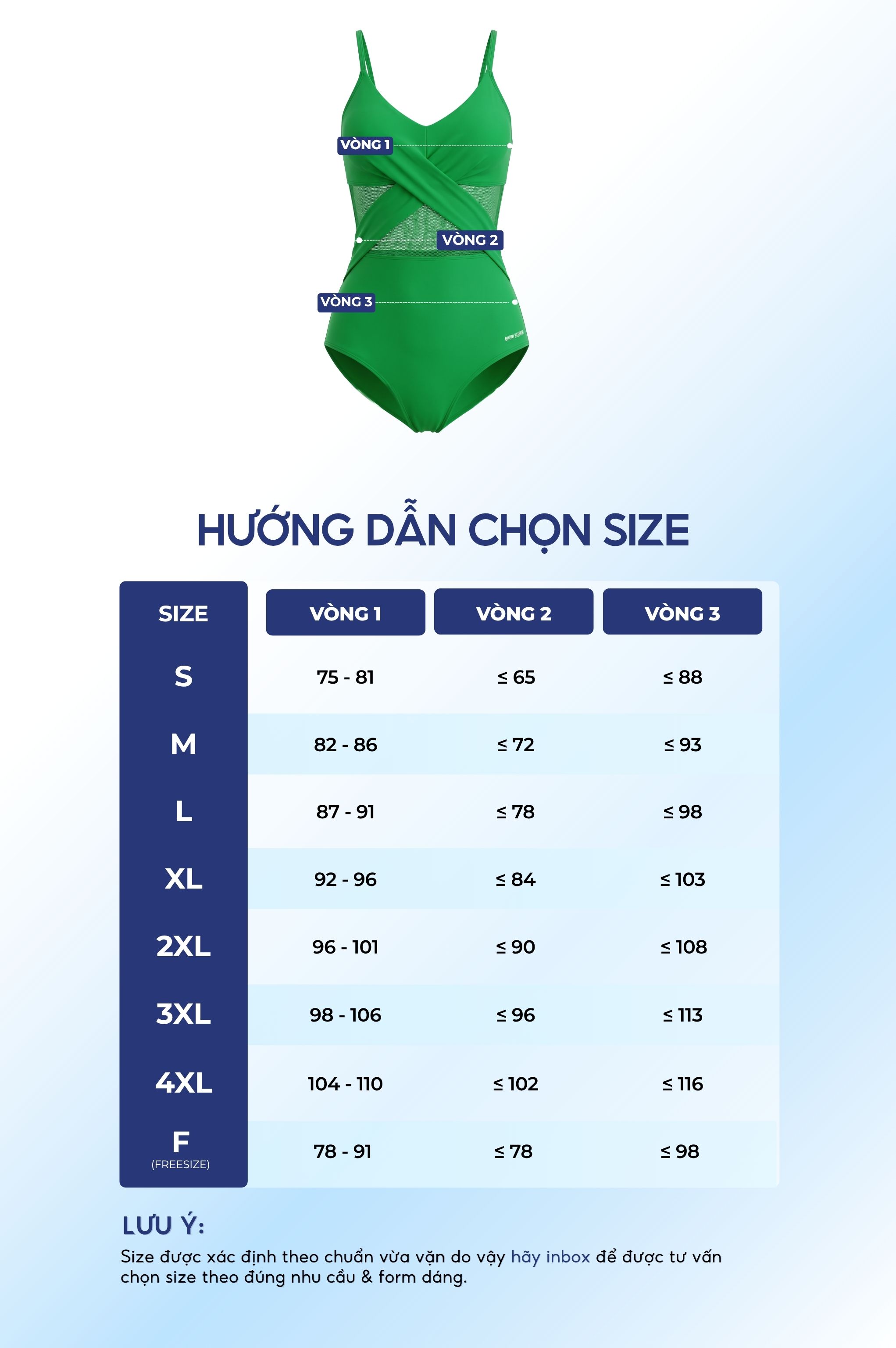 Đồ bơi liền thân phối lưới - Xanh Lá
