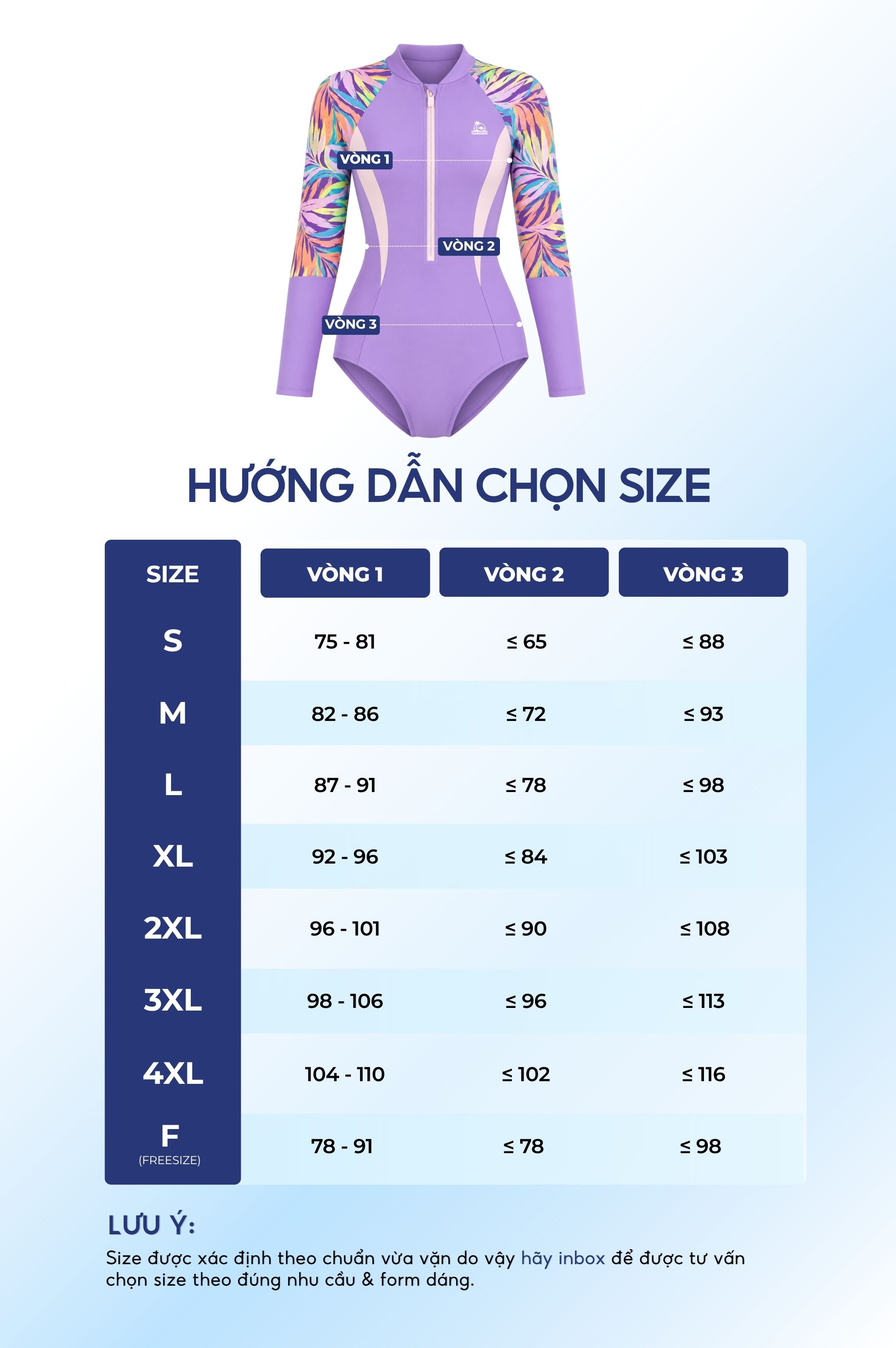 Đồ bơi một mảnh áo tay dài có khóa - BS566_PP