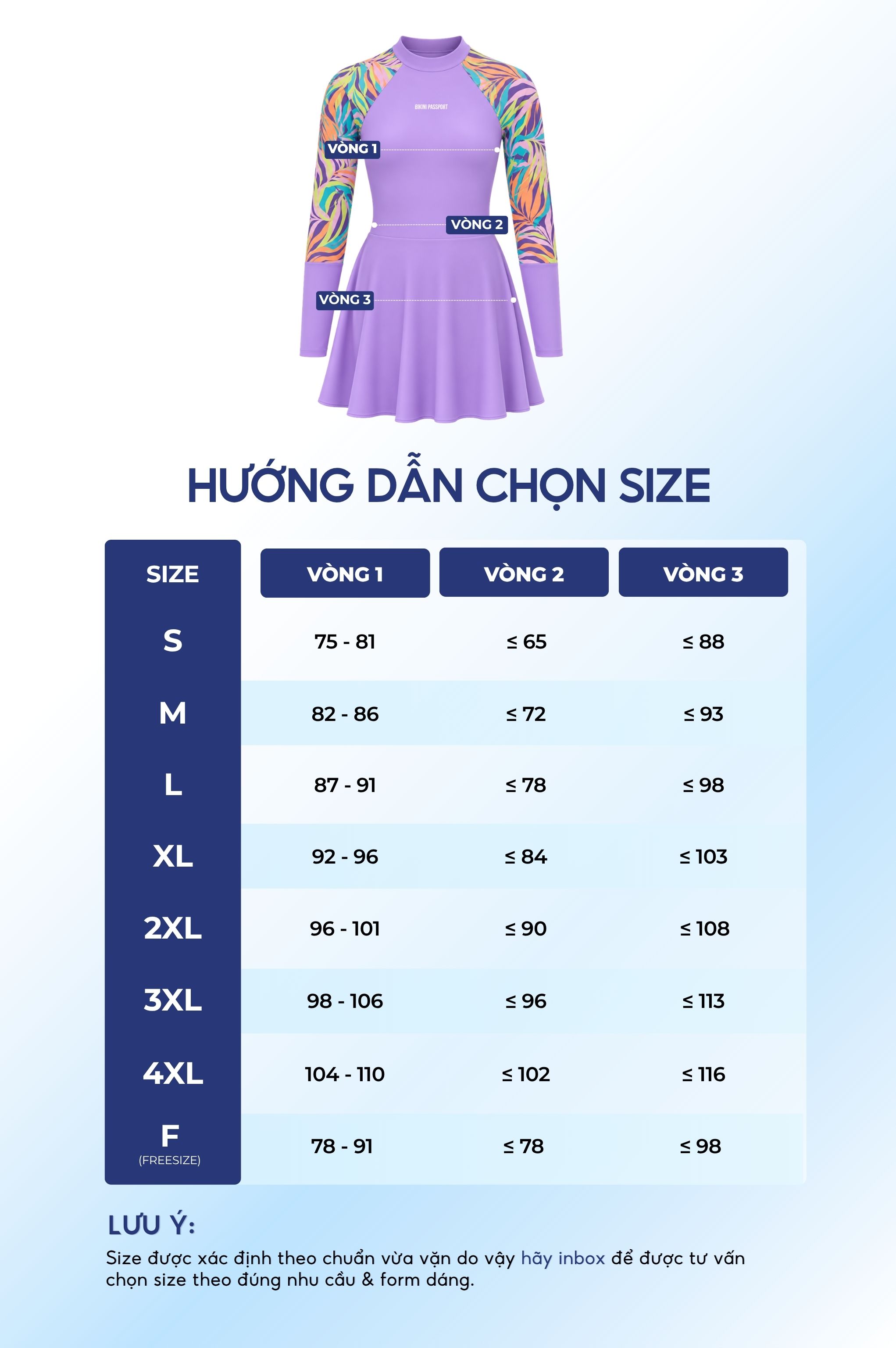 Đồ bơi một mảnh váy áo tay dài - BS565_PP
