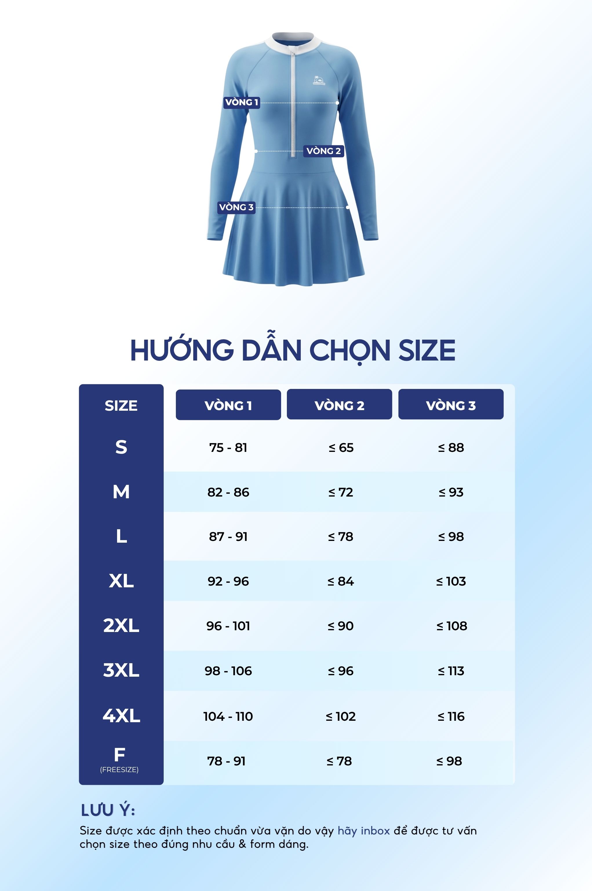 Đồ bơi một mảnh váy áo tay dài DTF