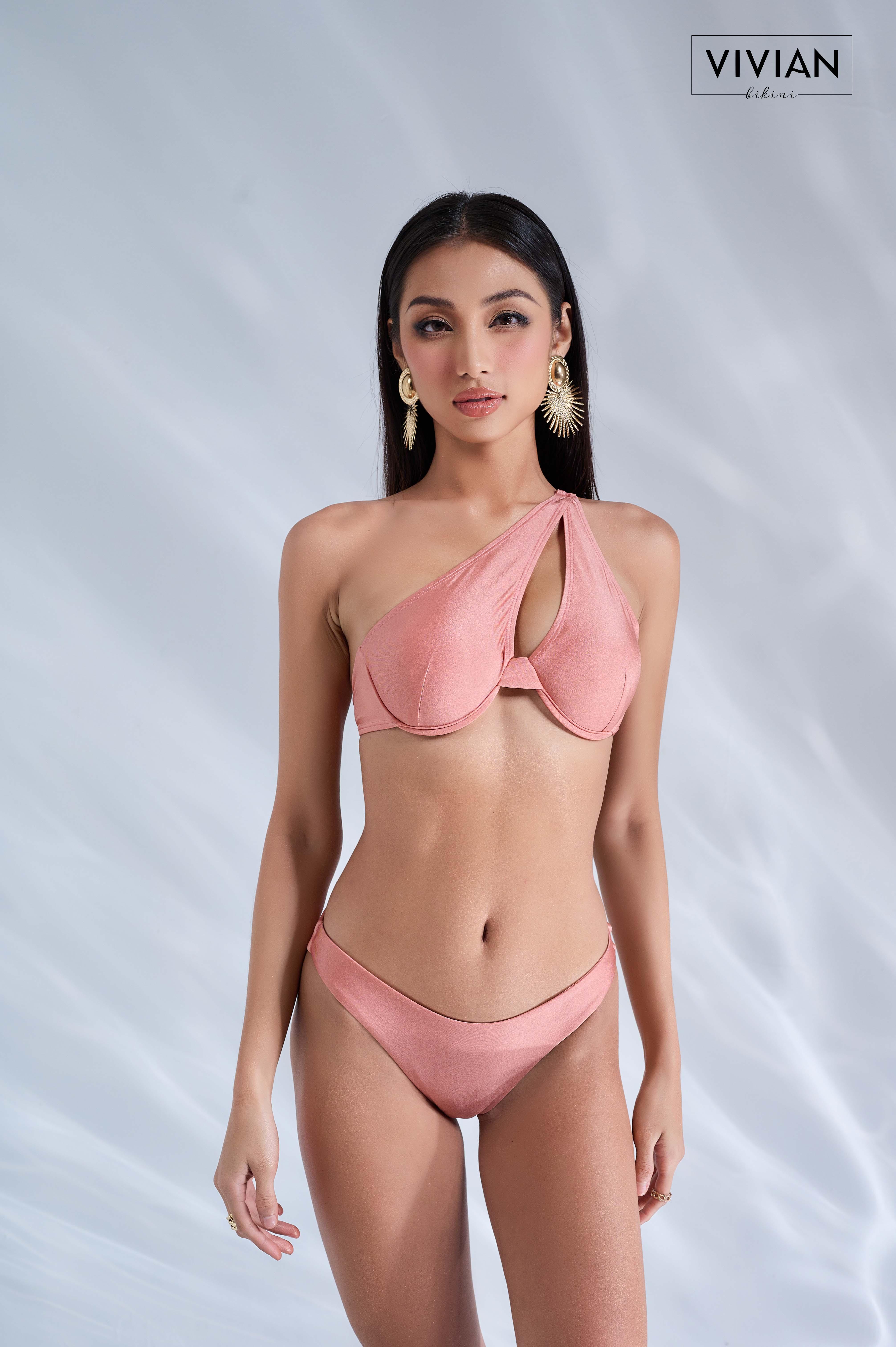 Hai mảnh áo gọng phối váy cover cách điệu - NUDE