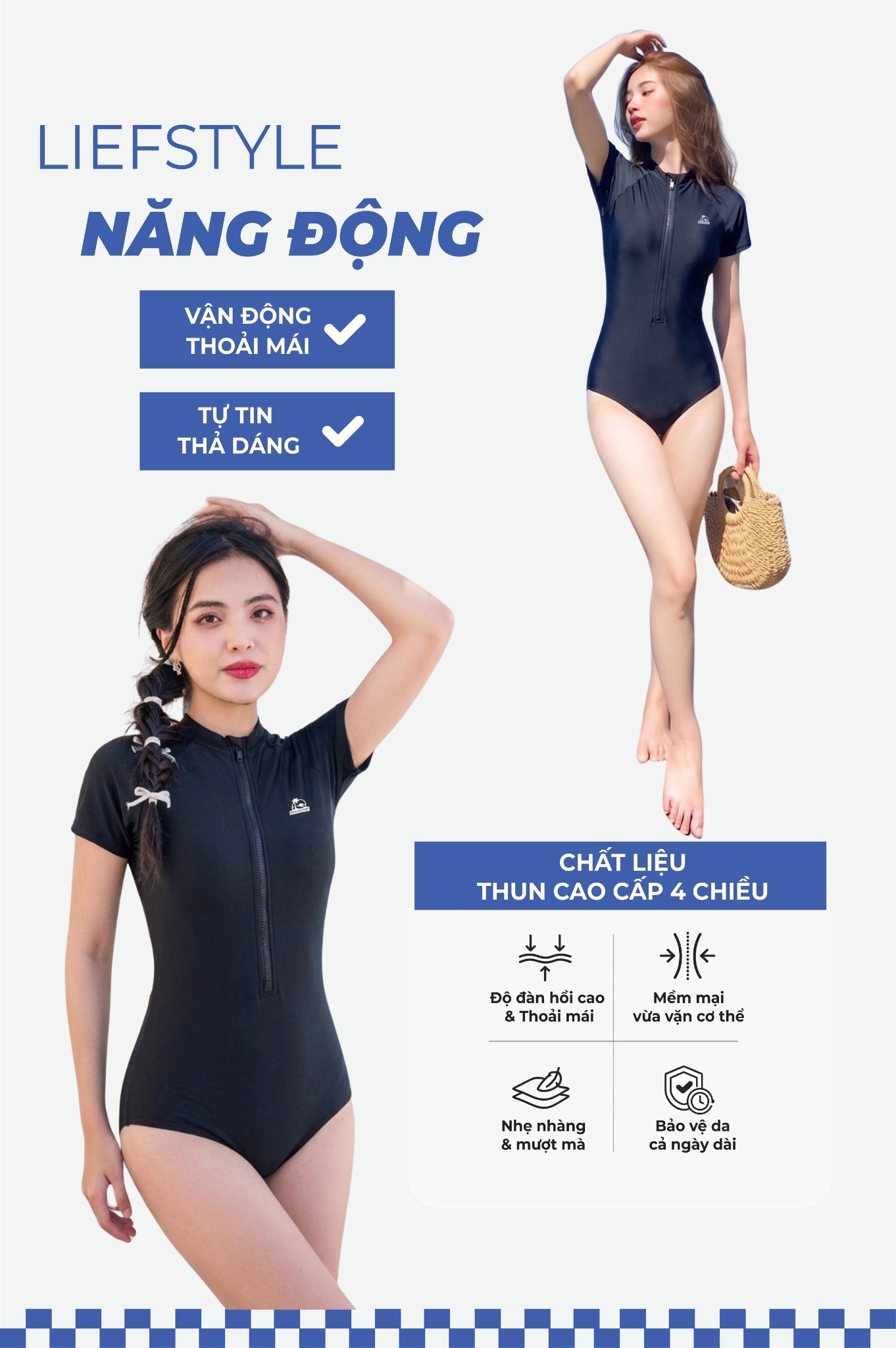 Một mảnh áo tay ngắn - BSV184_BL