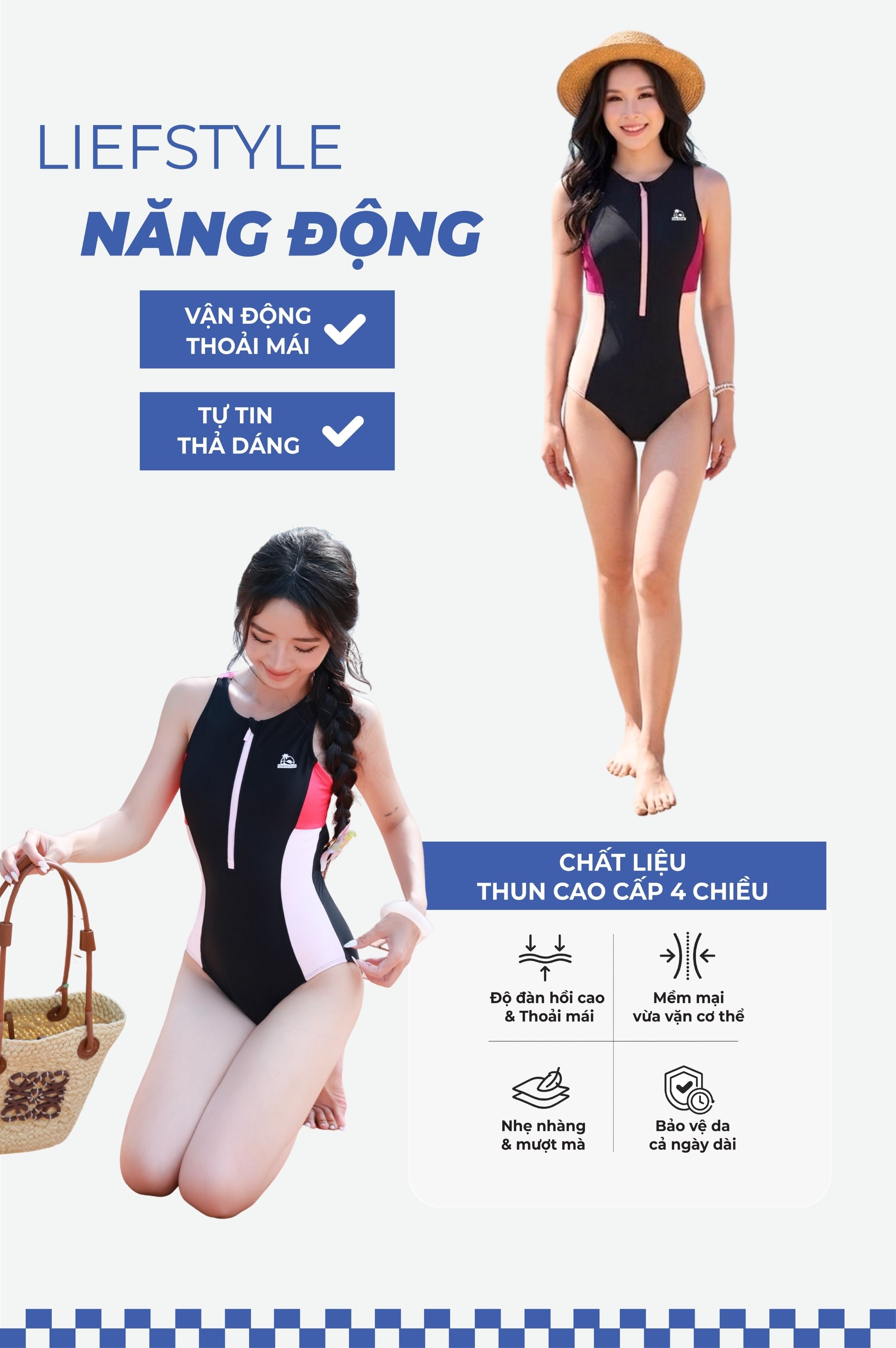 Một mảnh áo yếm thể thao - BS550_BL
