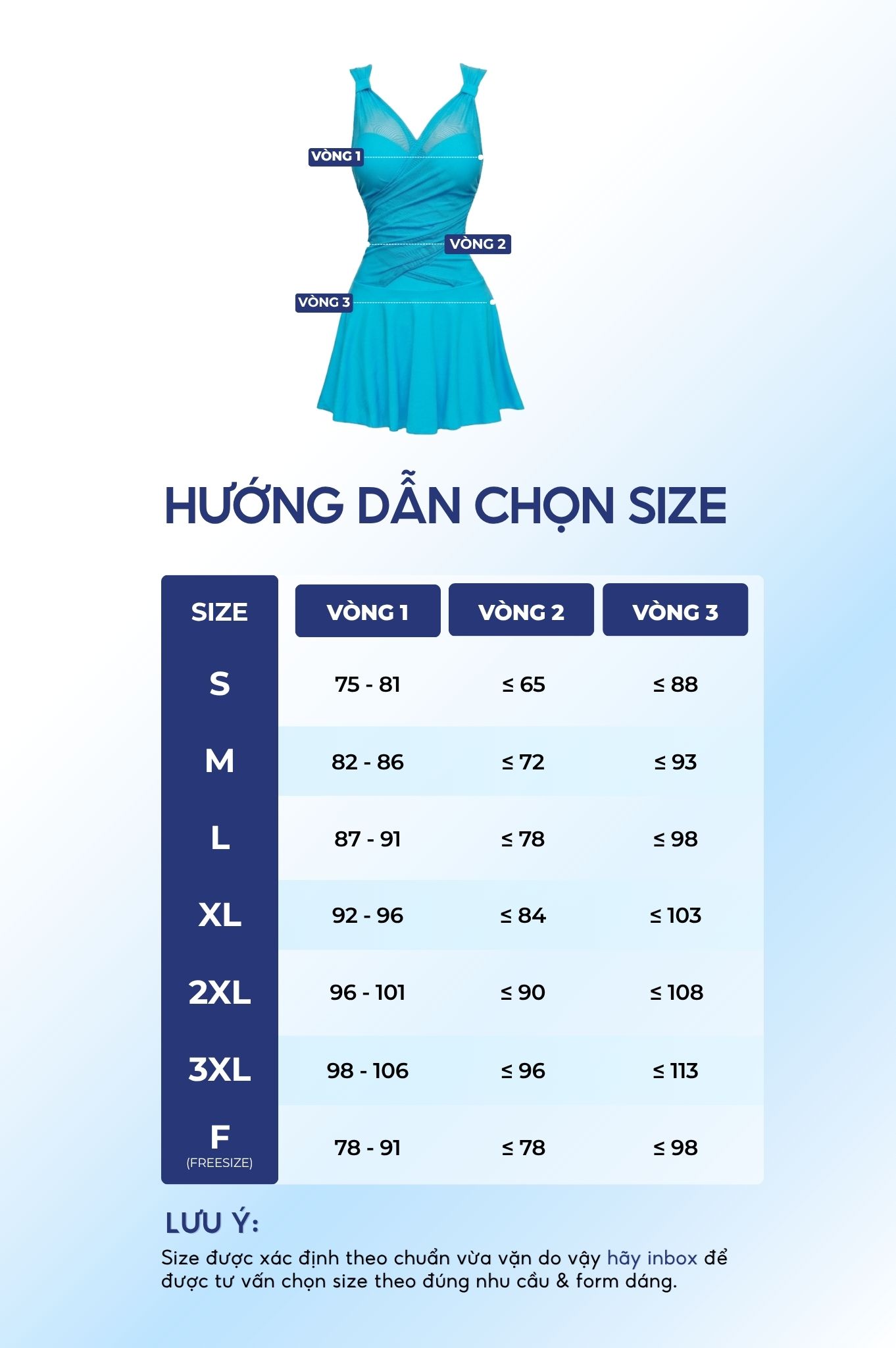 Một mảnh váy nhún chéo - Xanh da trời