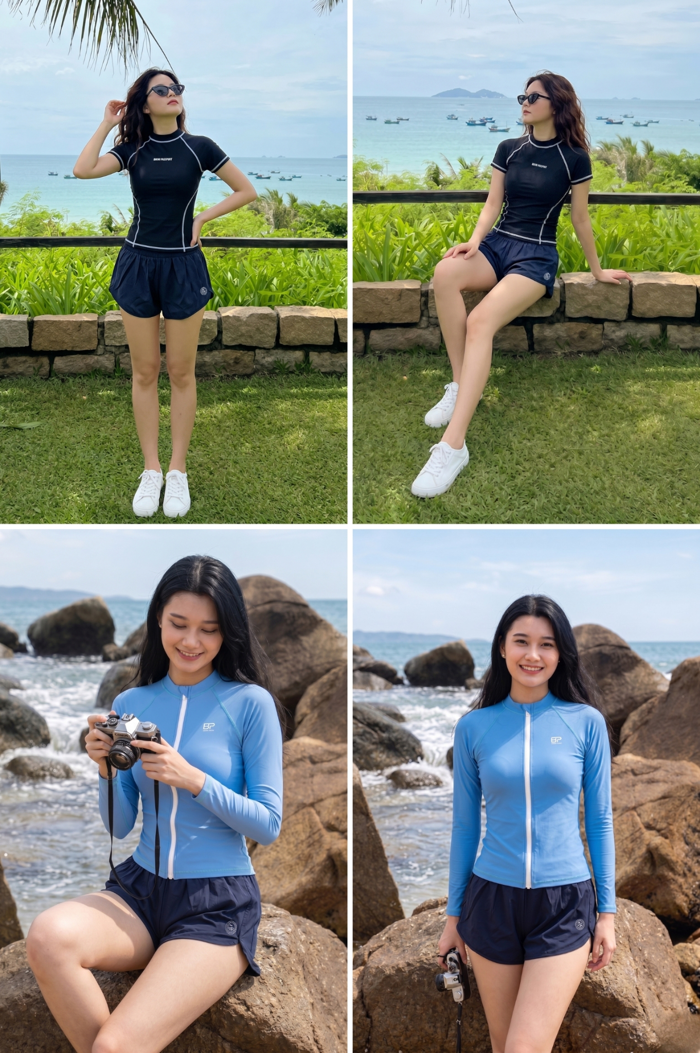 Quần bơi 2 lớp - BS543_NV