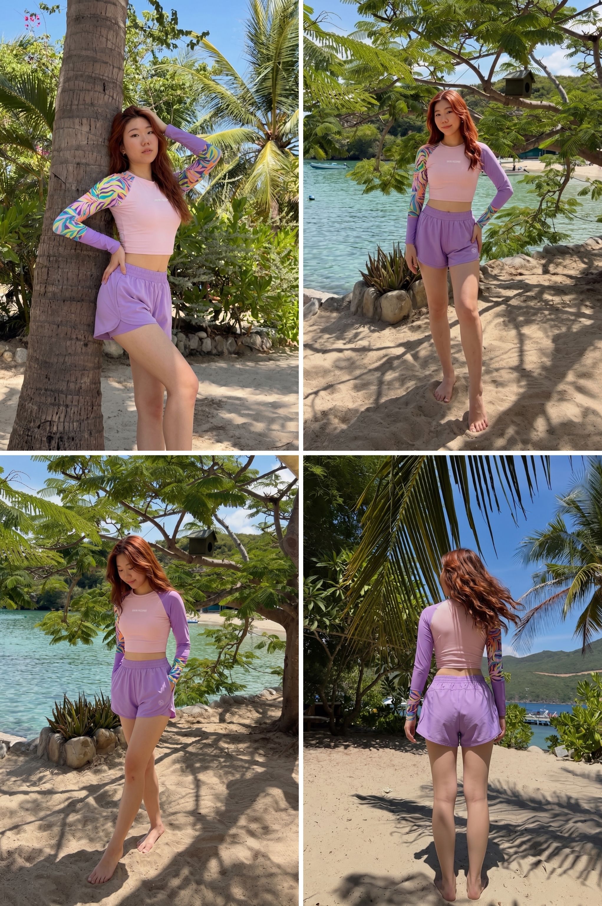 Quần bơi 2 lớp - BS543_PP