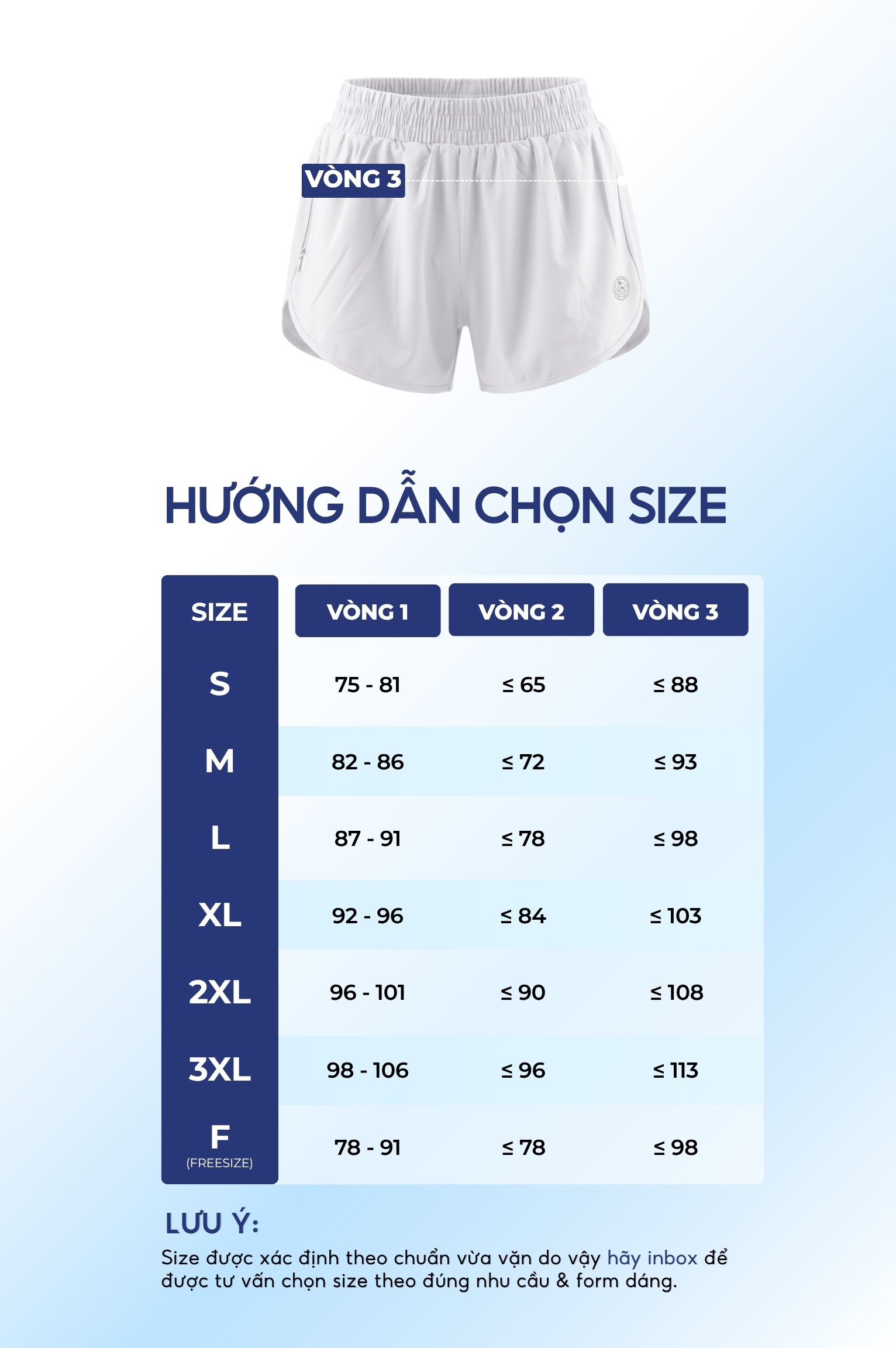 Quần bơi 2 lớp - BS543_WH