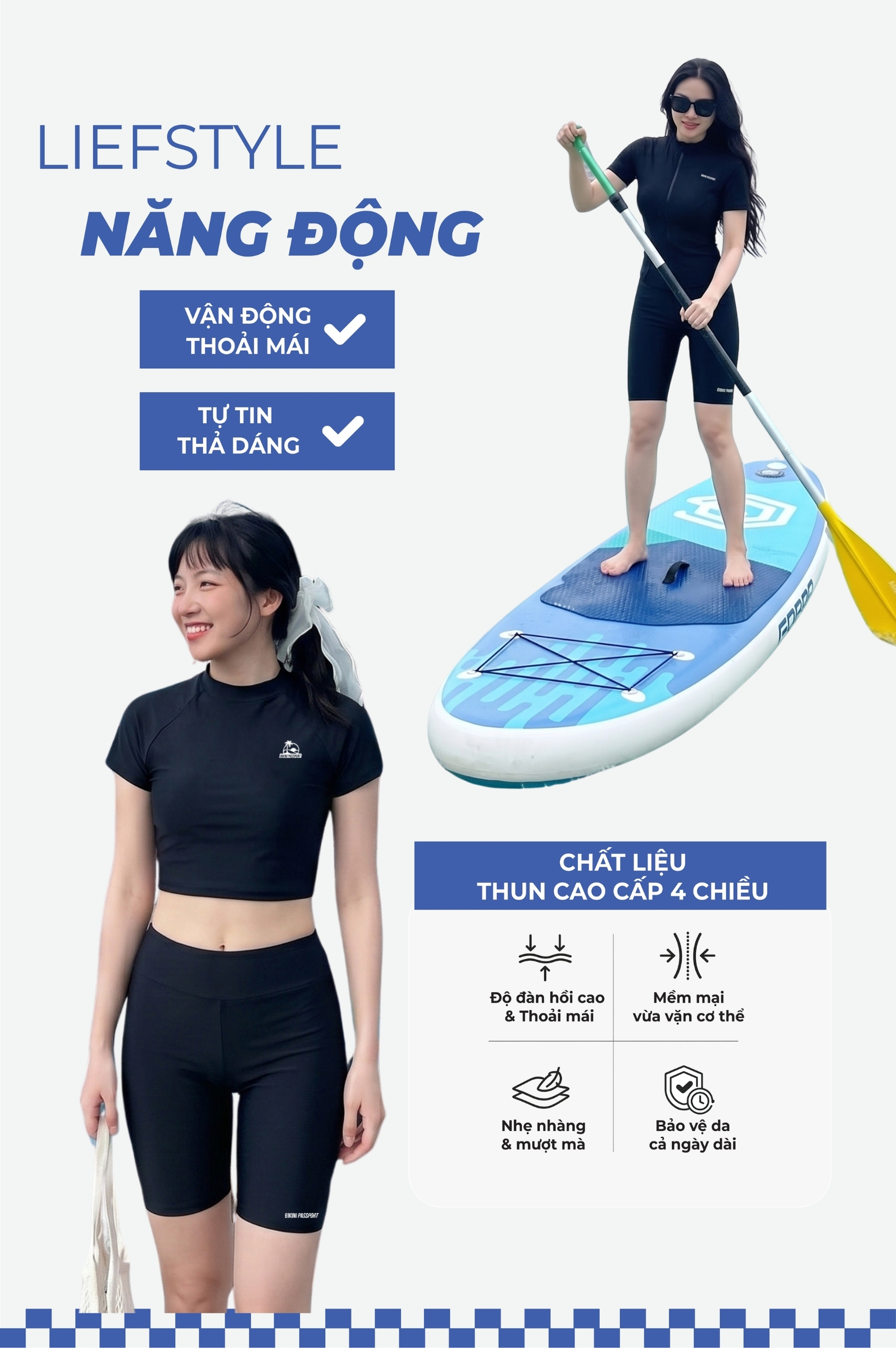 Quần bơi Nữ - BSV003_BL