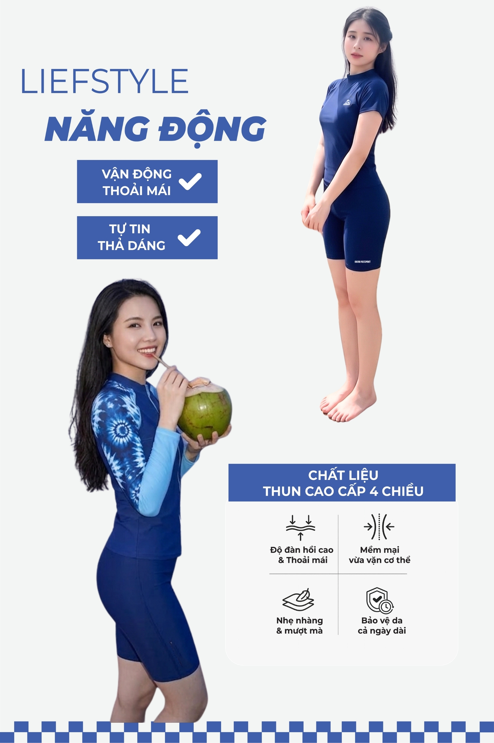 Quần bơi Nữ - BSV003_NV