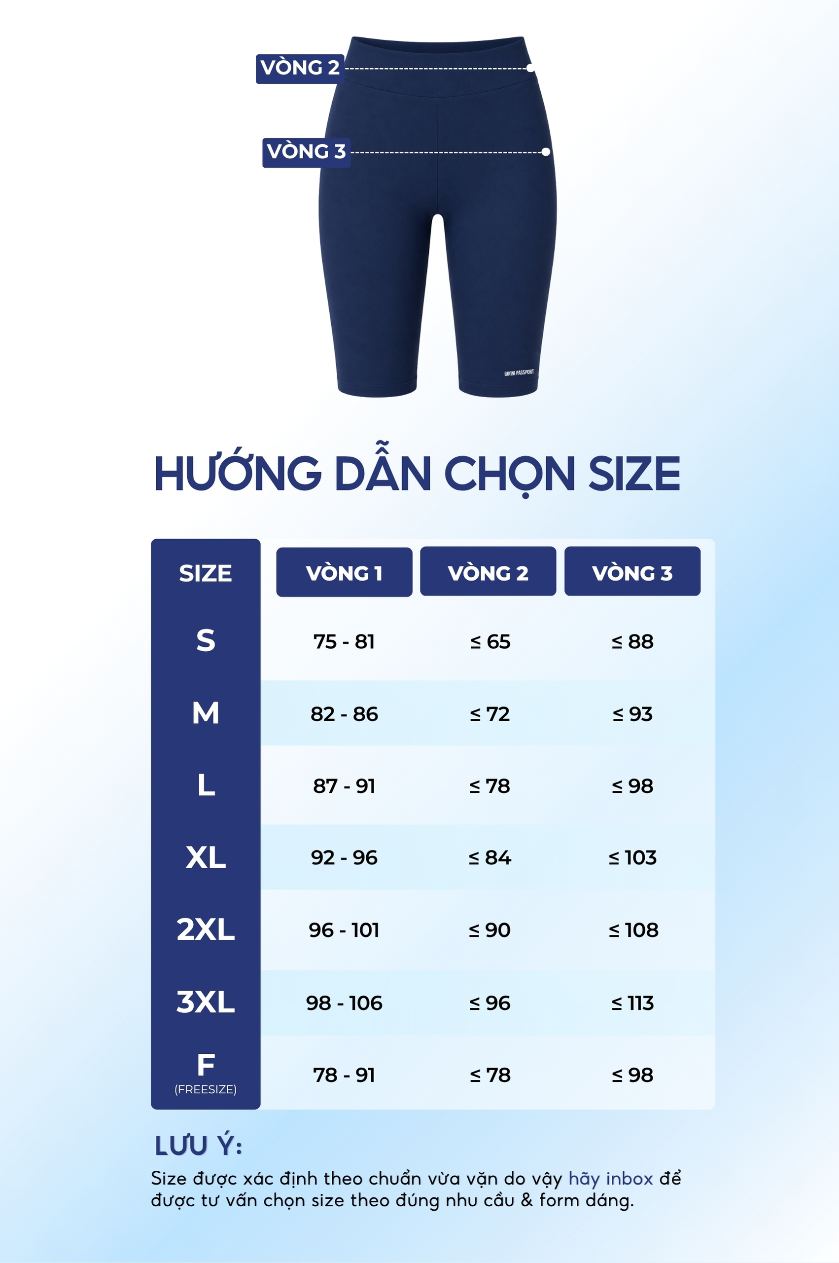 Quần bơi Nữ - BSV003_NV