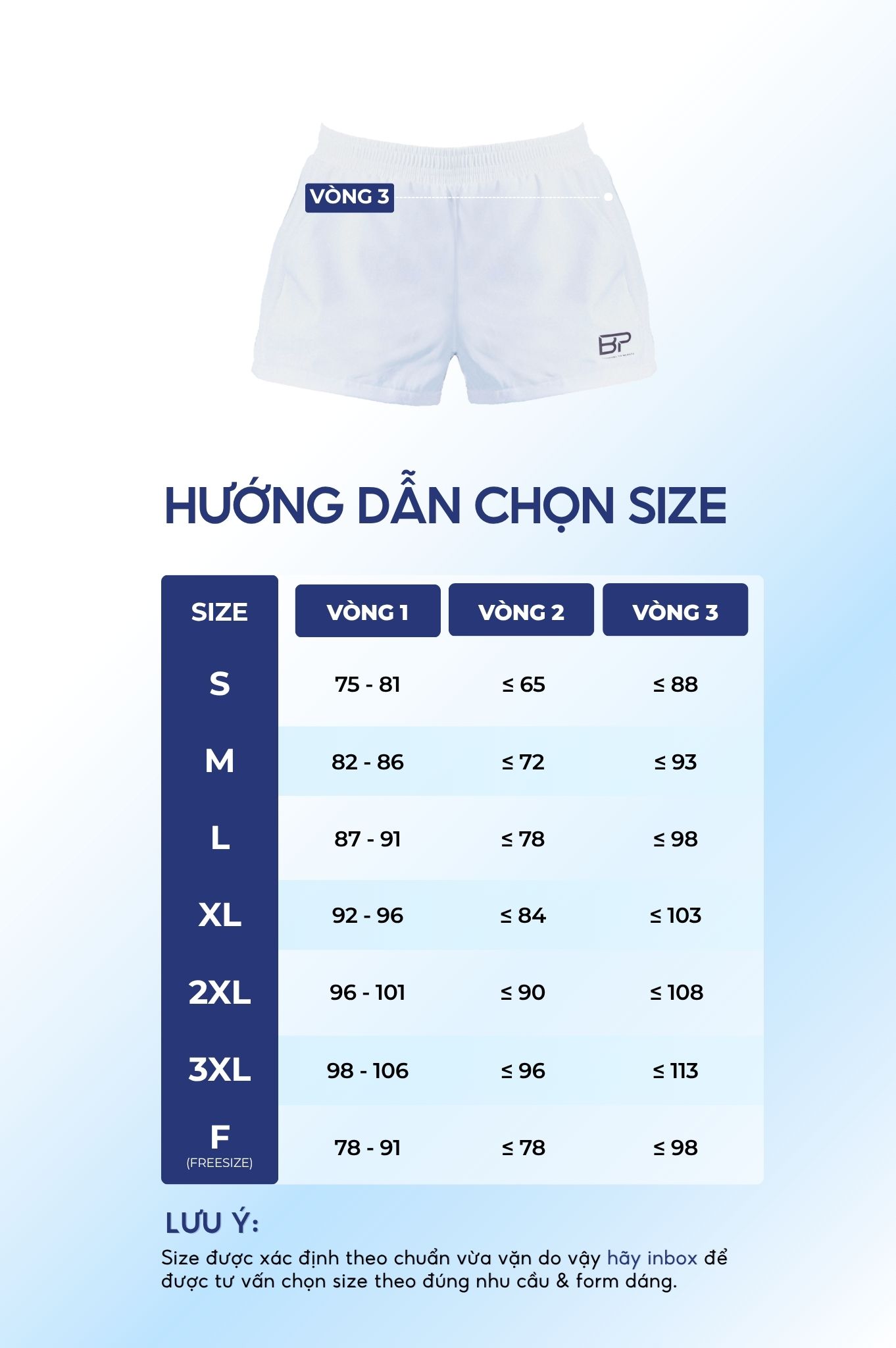 Quần bơi lẻ 2 lớp phối viền - Trắng