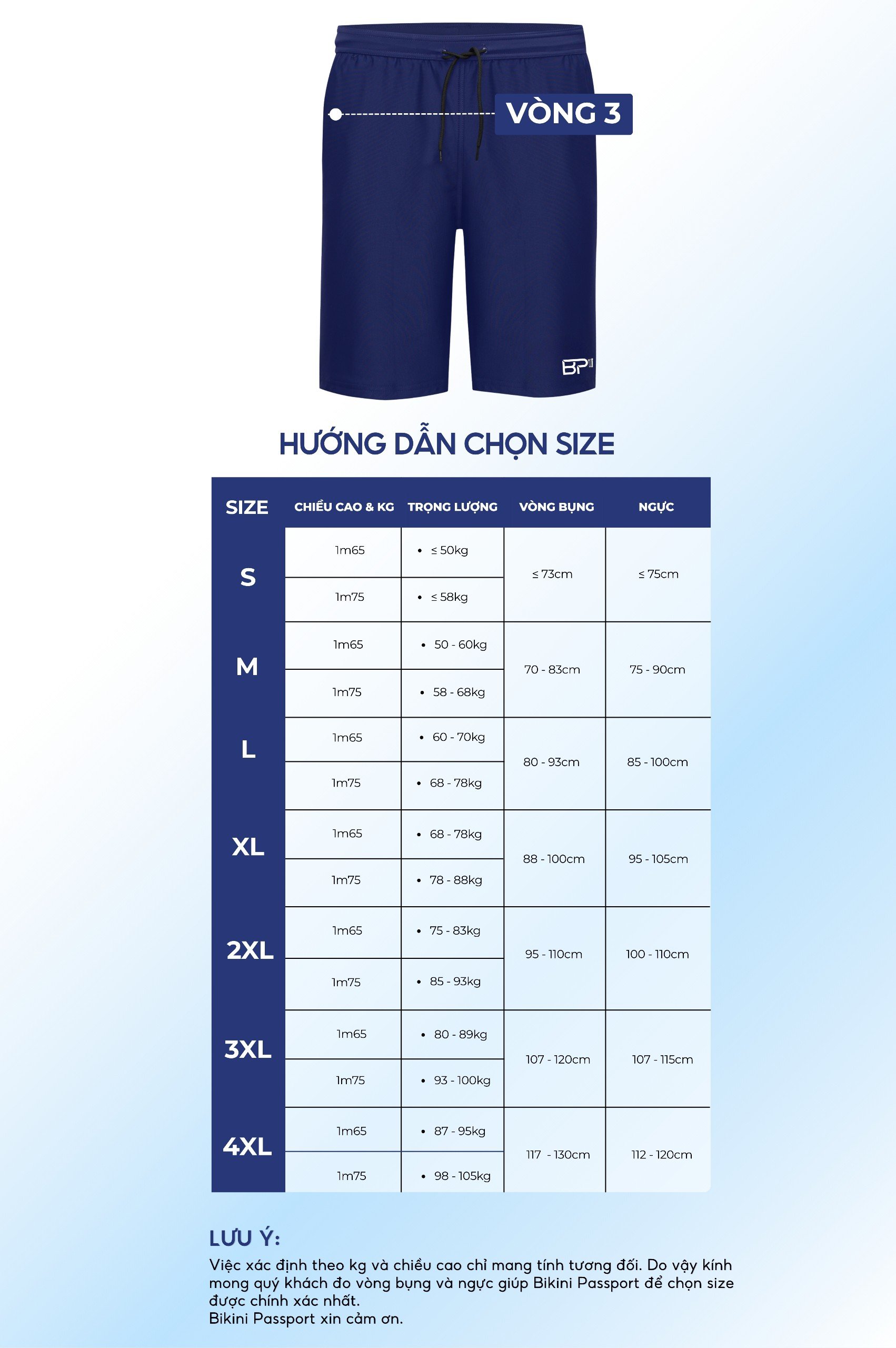 Quần bơi nam - BS179_NV