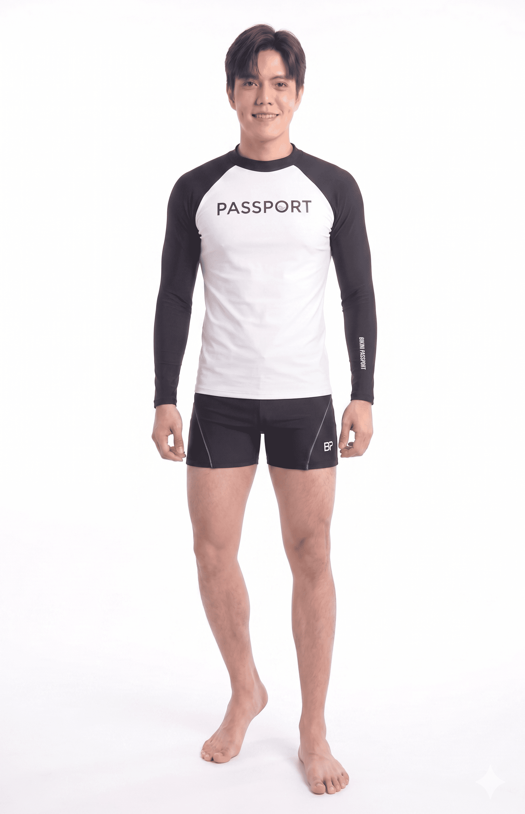 Quần bơi nam boxer - BSV007_BL