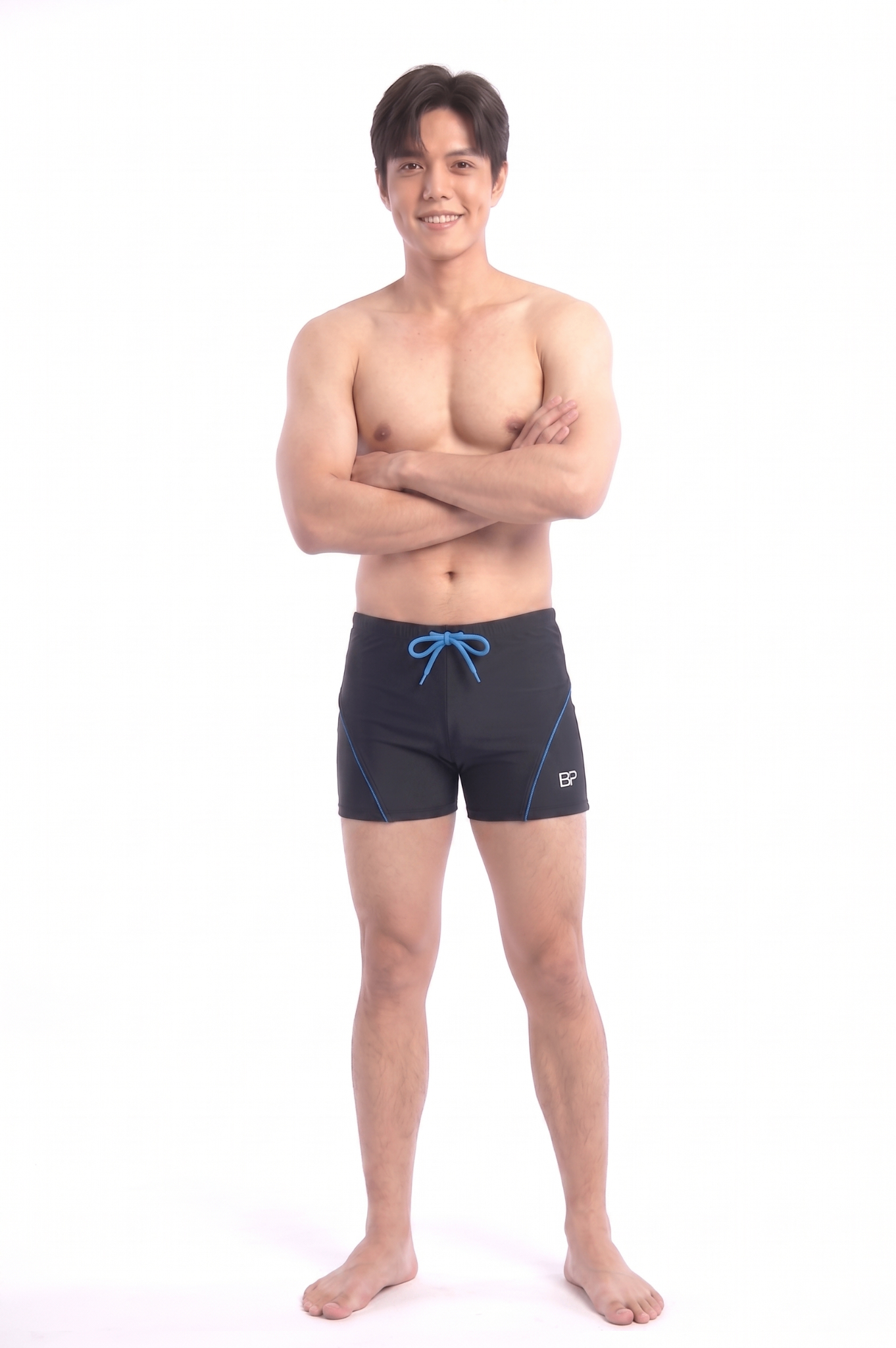 Quần bơi nam boxer - BSV007_BL