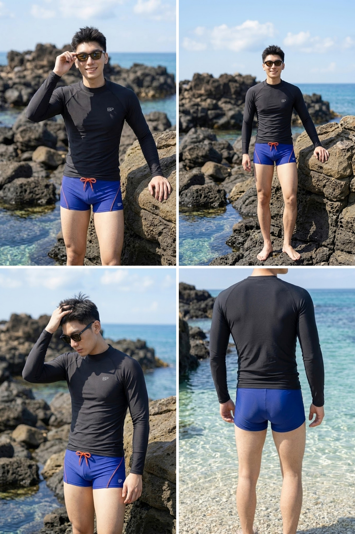 Quần bơi nam boxer - BSV007_NV