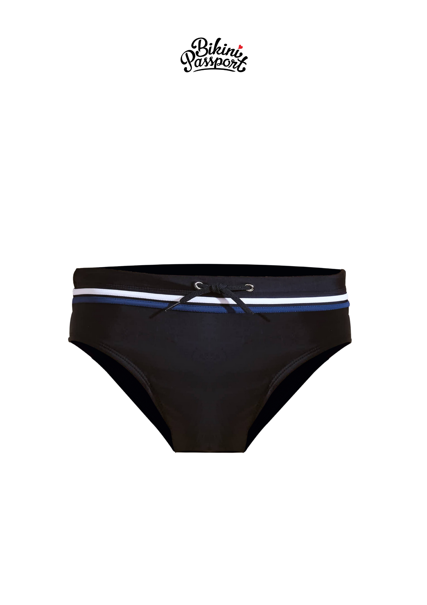 Quần bơi nam tam giác basic - Đen