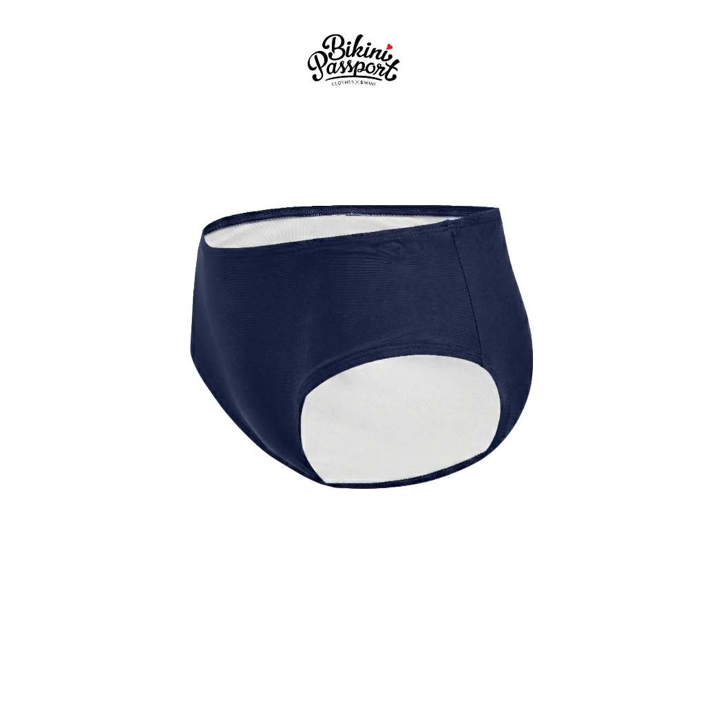Quần lưng thấp Basic - Xanh Navy