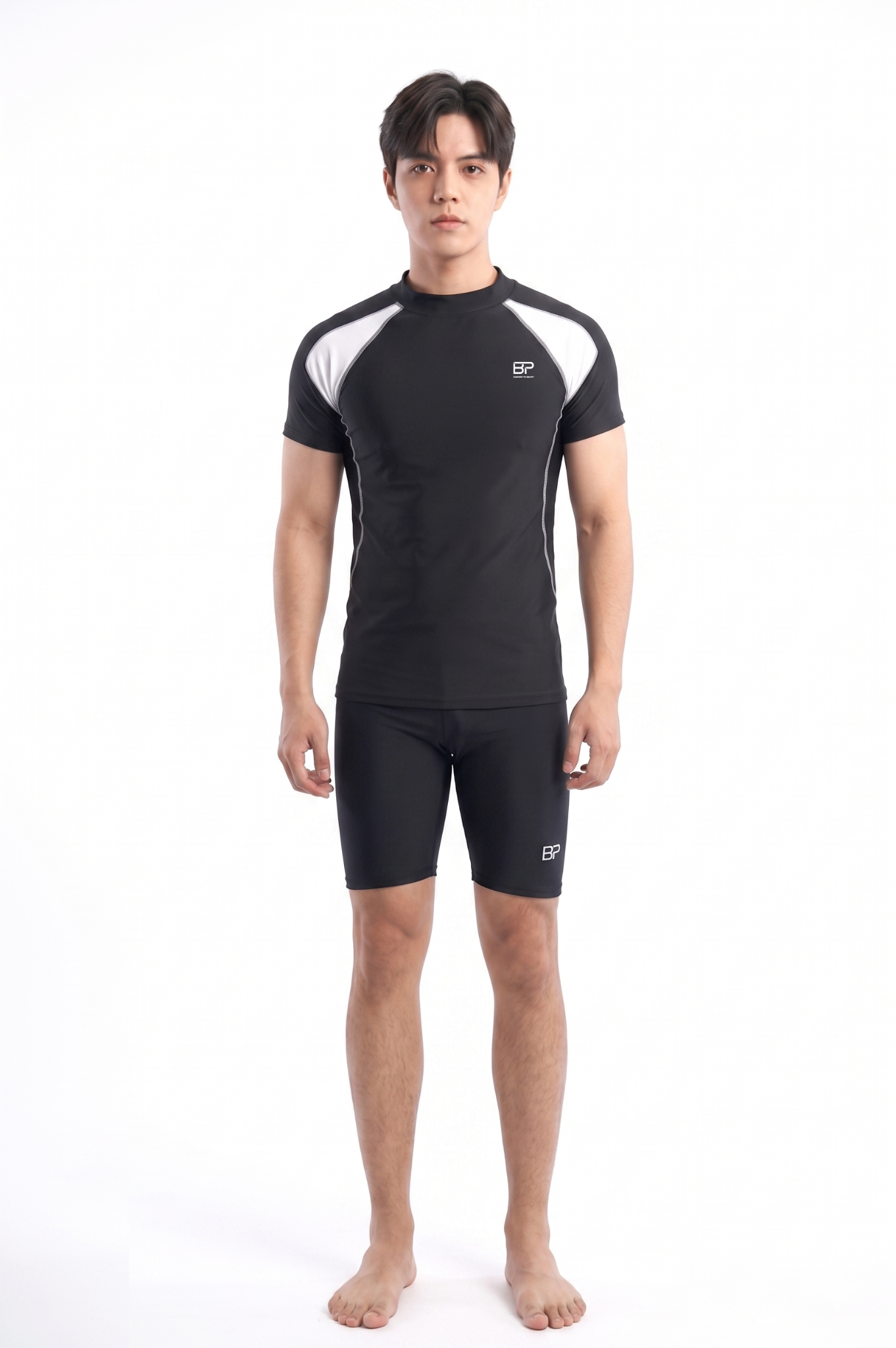 Quần short nam dạng ôm - BSV008_BL