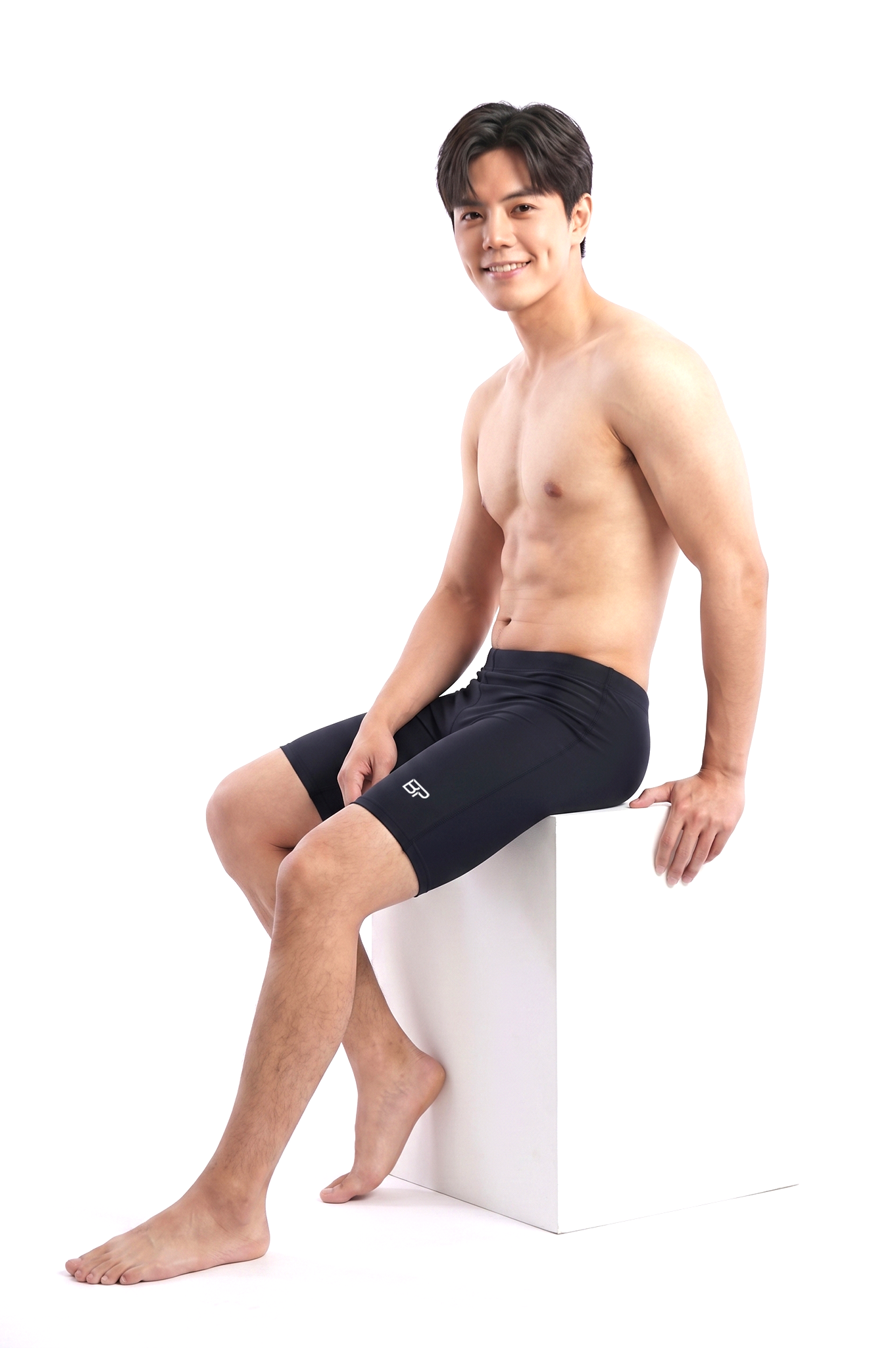 Quần short nam dạng ôm - BSV008_BL