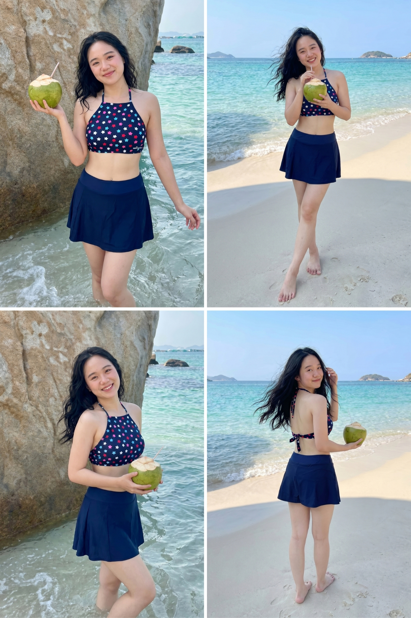 Váy bơi 2 lớp - BS576_NV