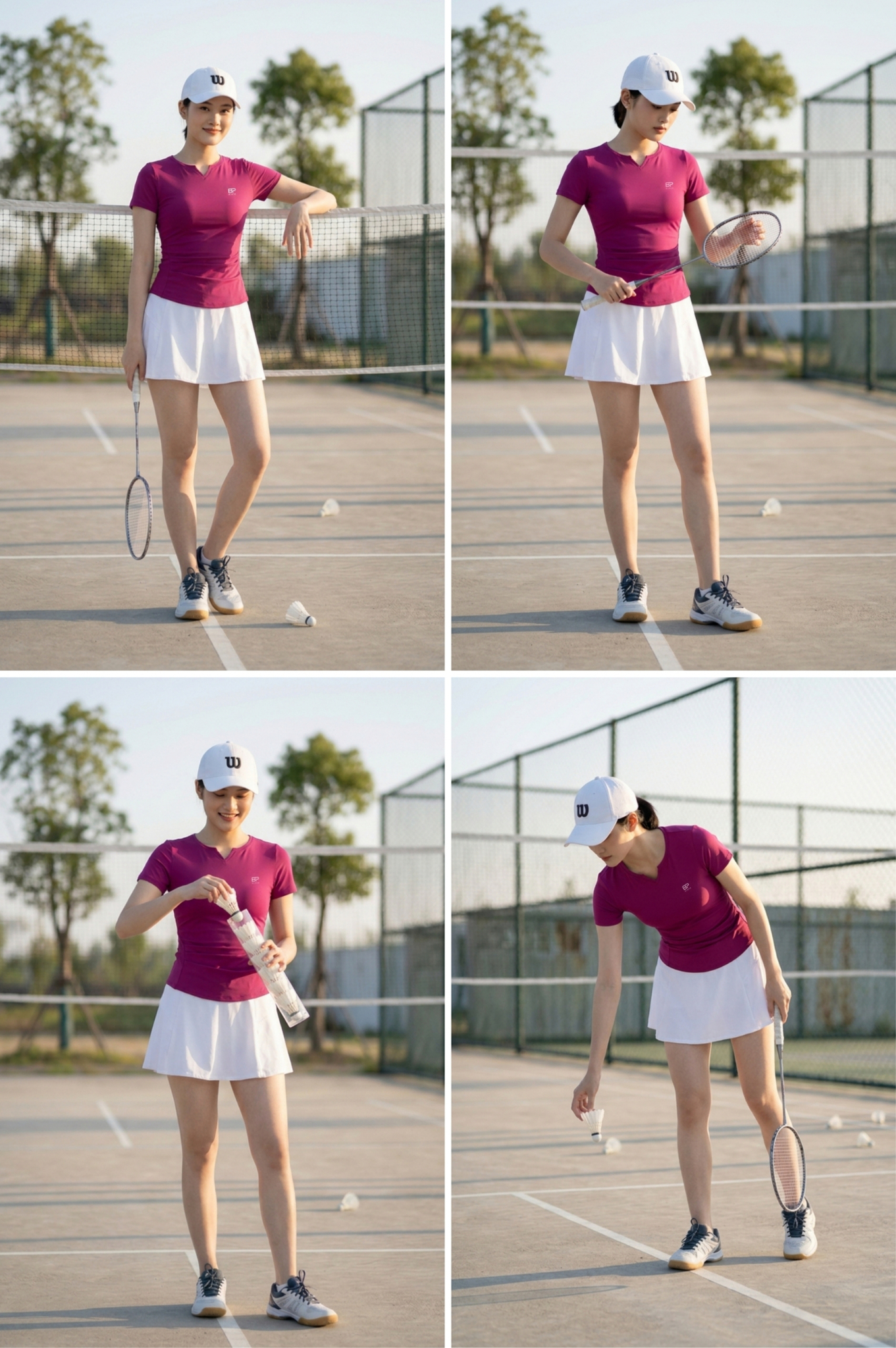 Váy bơi 2 lớp - BS576_WH