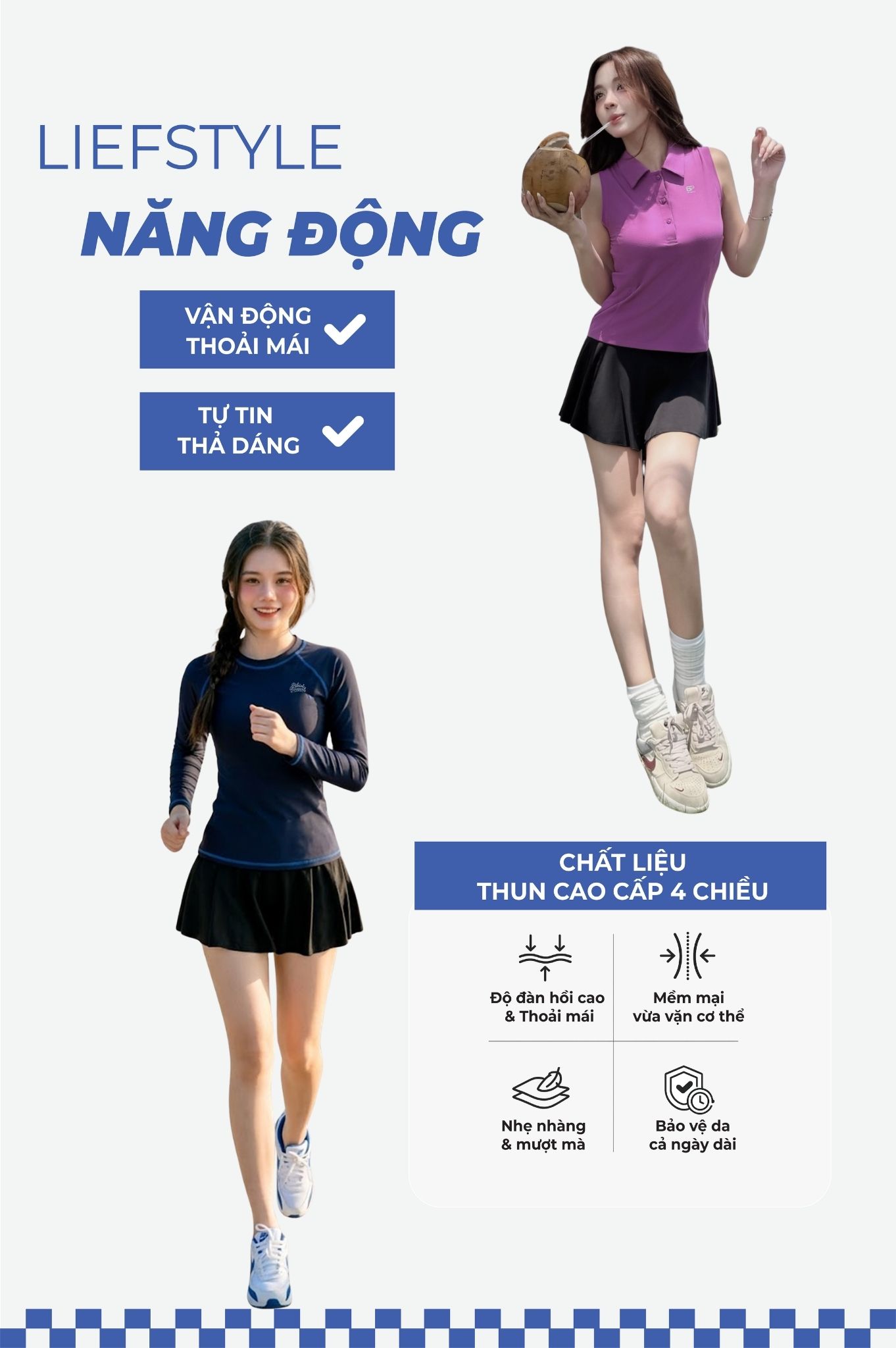 Váy lẻ - Đen
