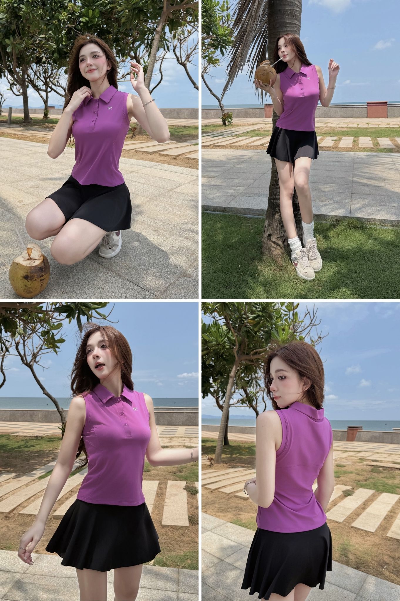 Váy lẻ - Đen