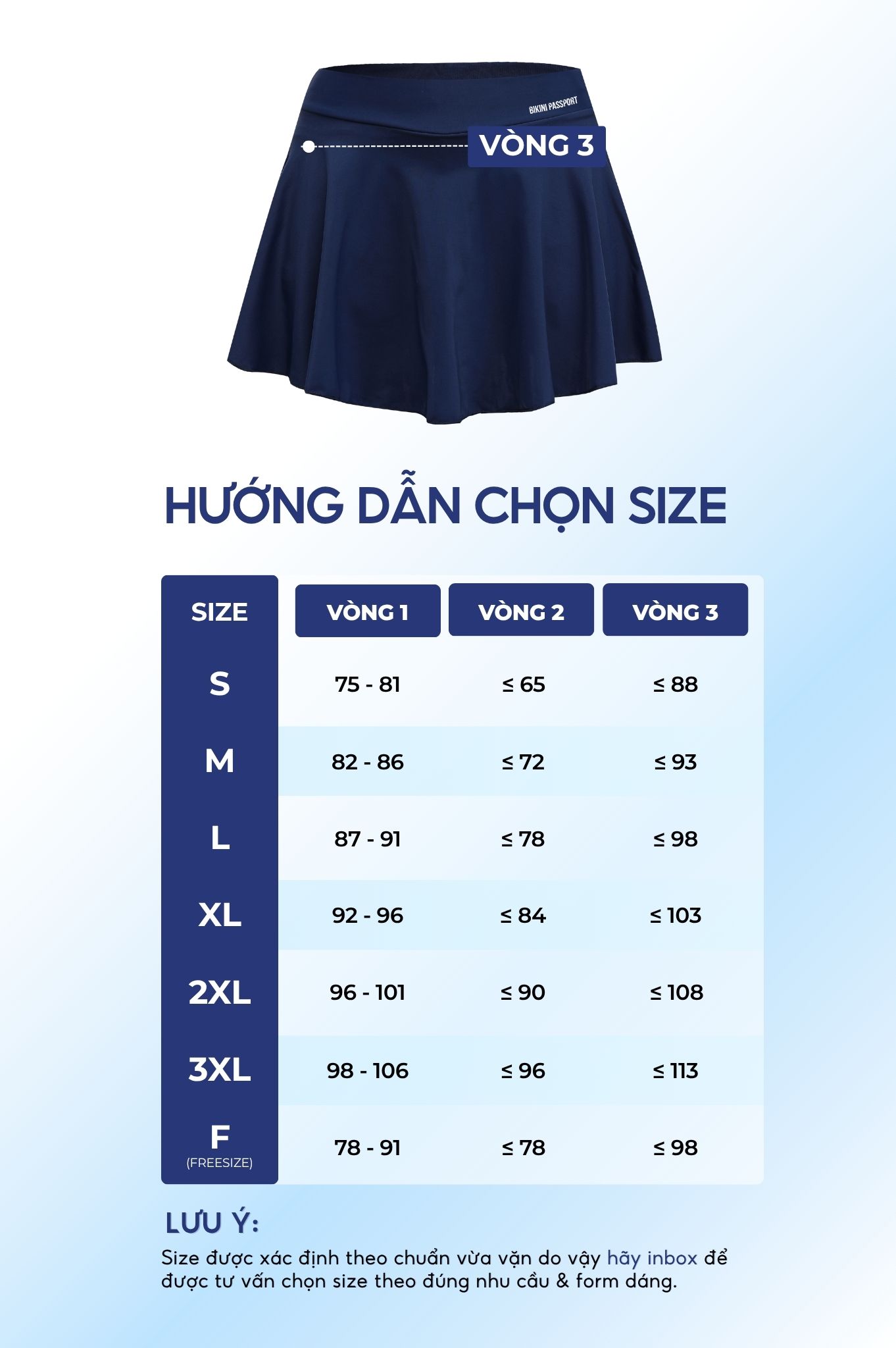 Váy lẻ - Xanh navy